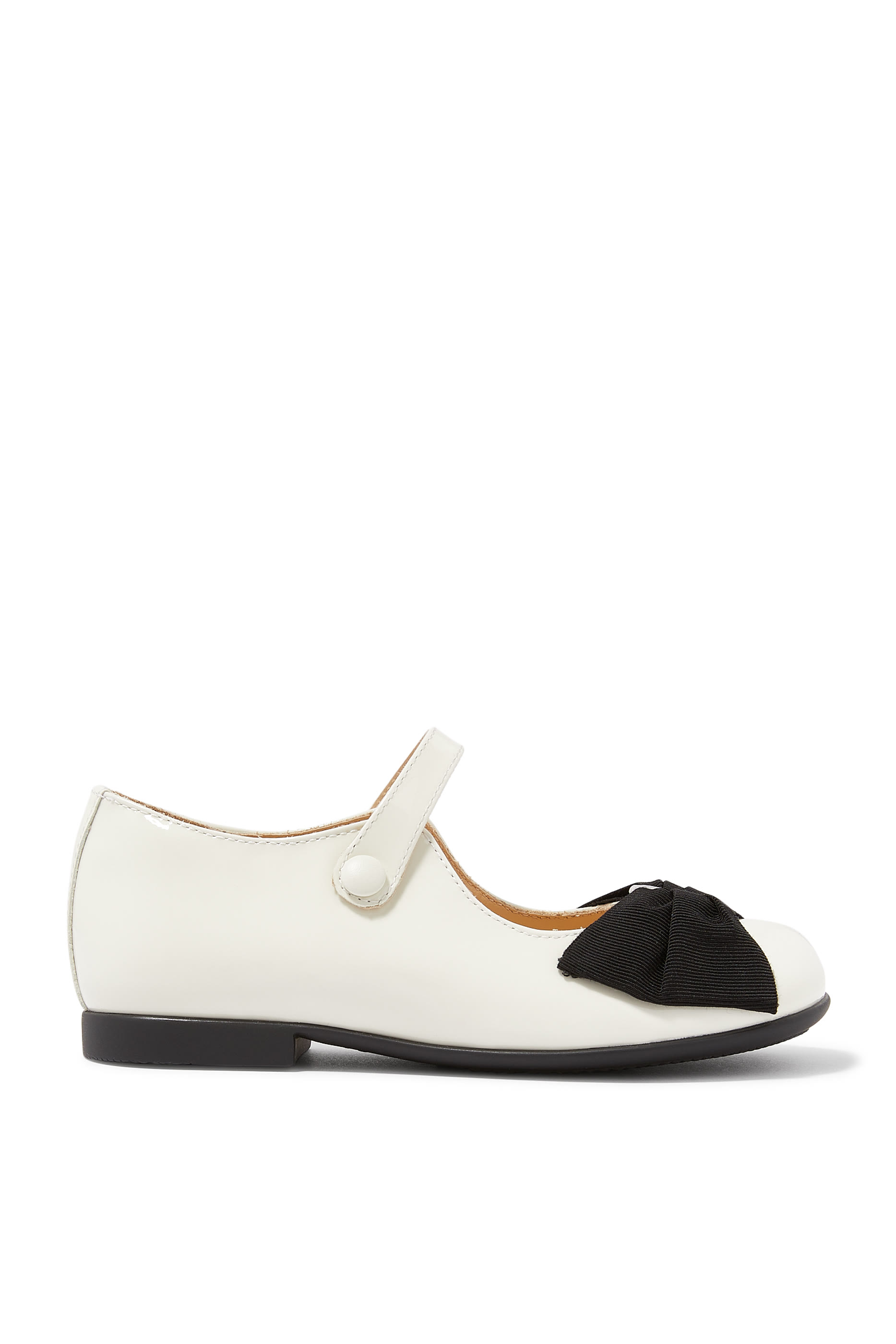 Kids  Leather Ballet Flats