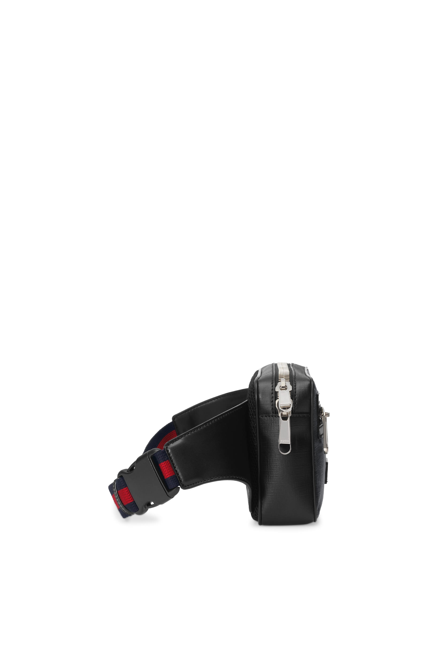 GG Supreme Black Belt Bag