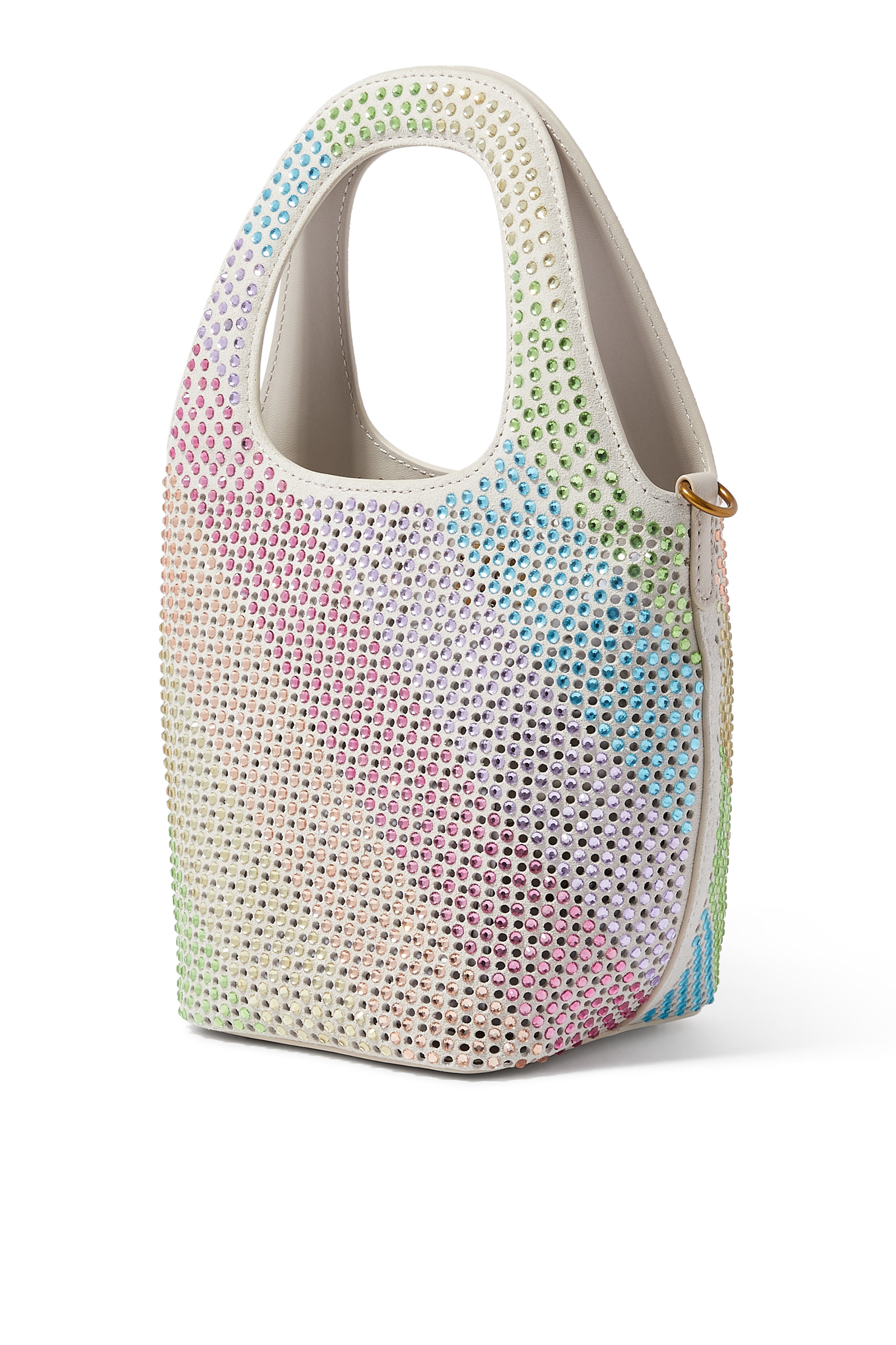 Small Chelsea Crystal Mini Bucket Bag