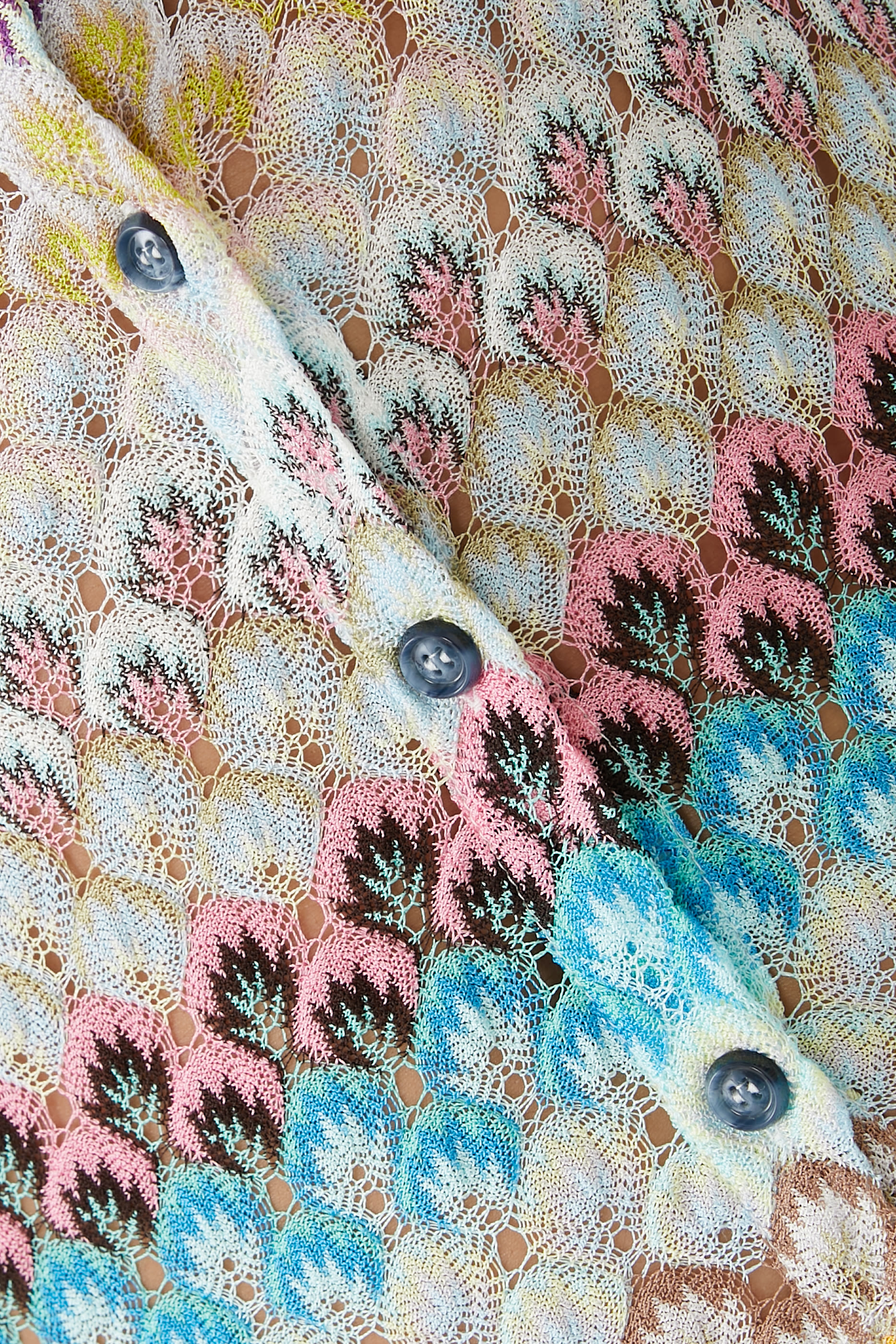  Striped Long Cardigan