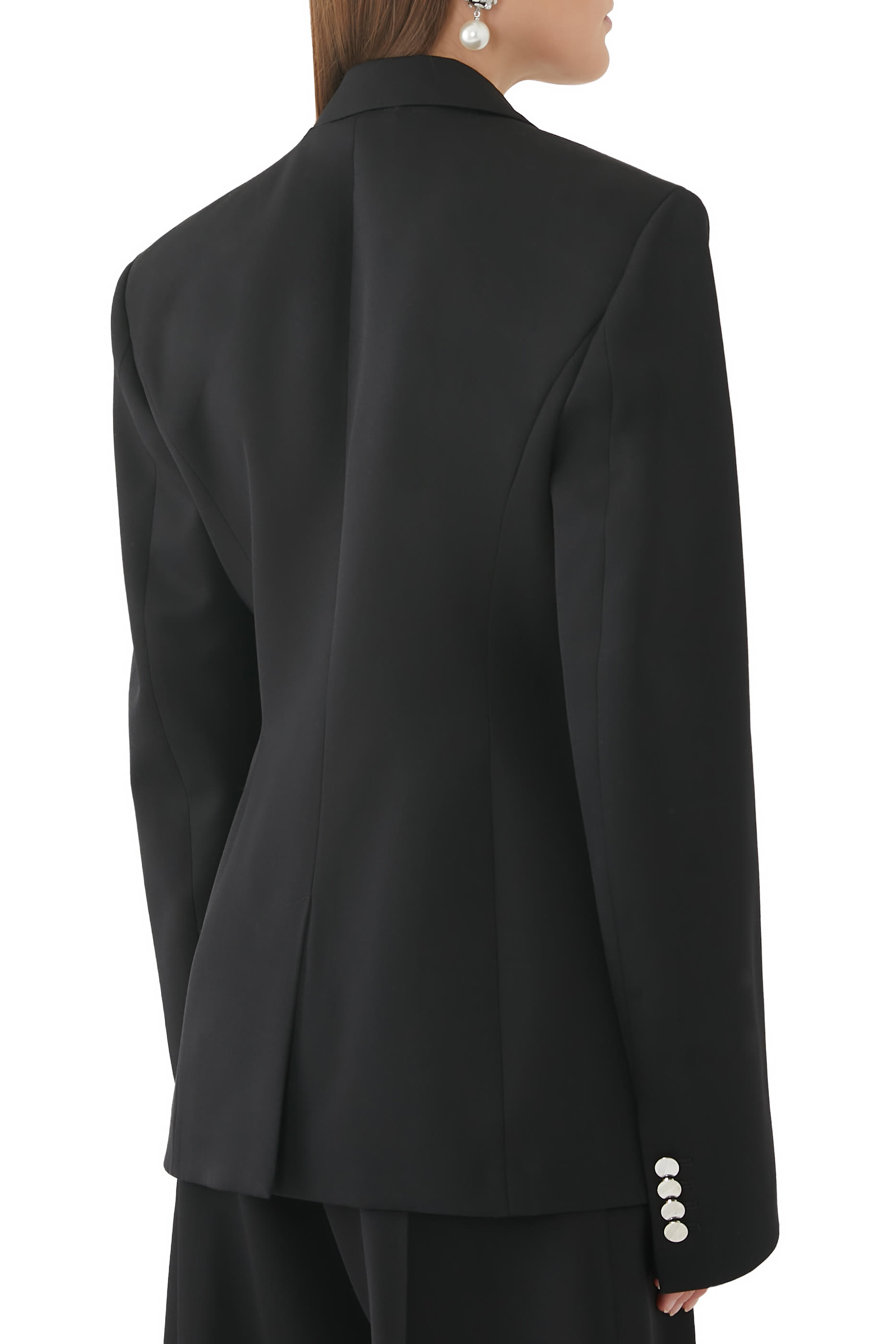 Glen Single Button Blazer