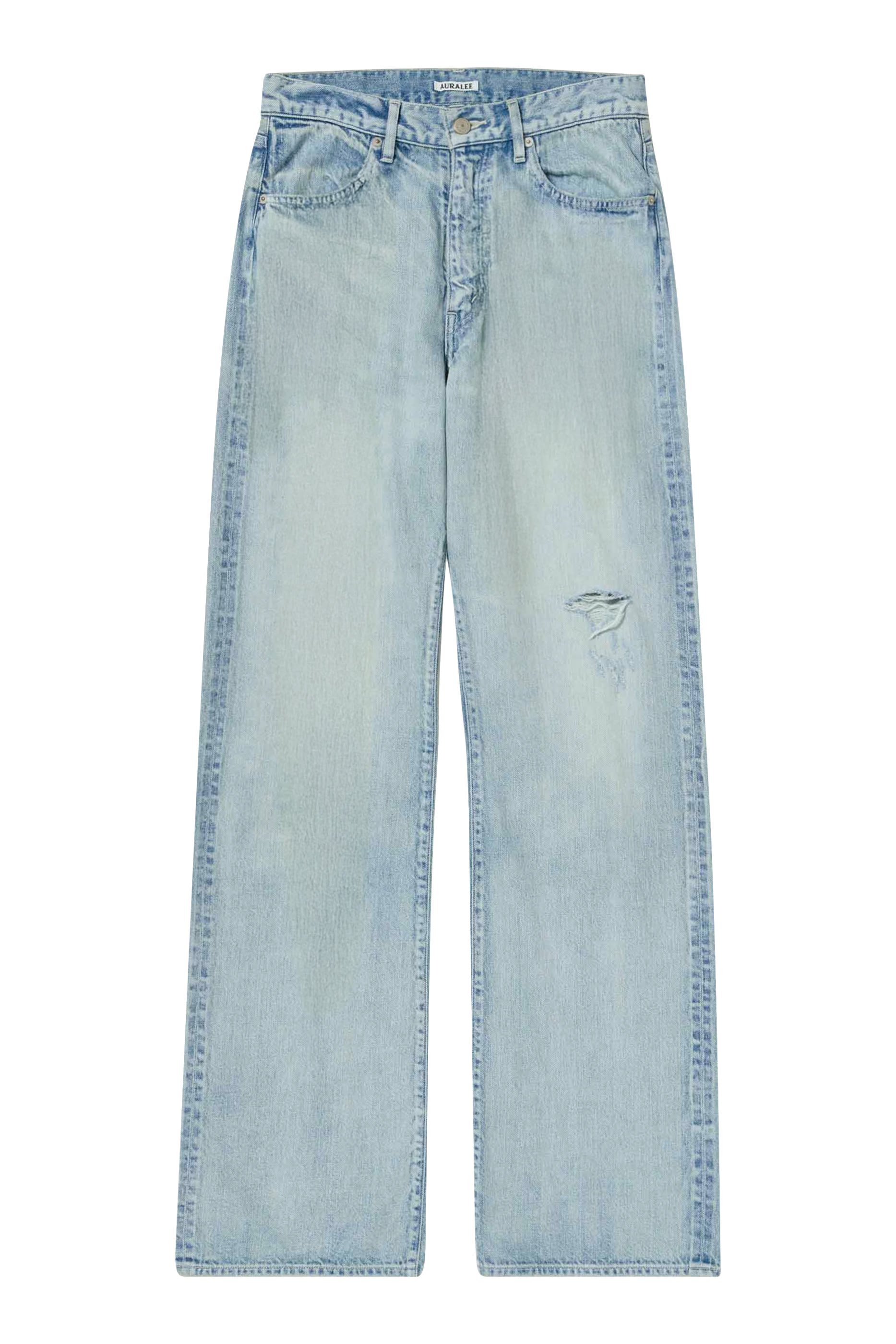 Faded Selvedge Light Denim Pants 