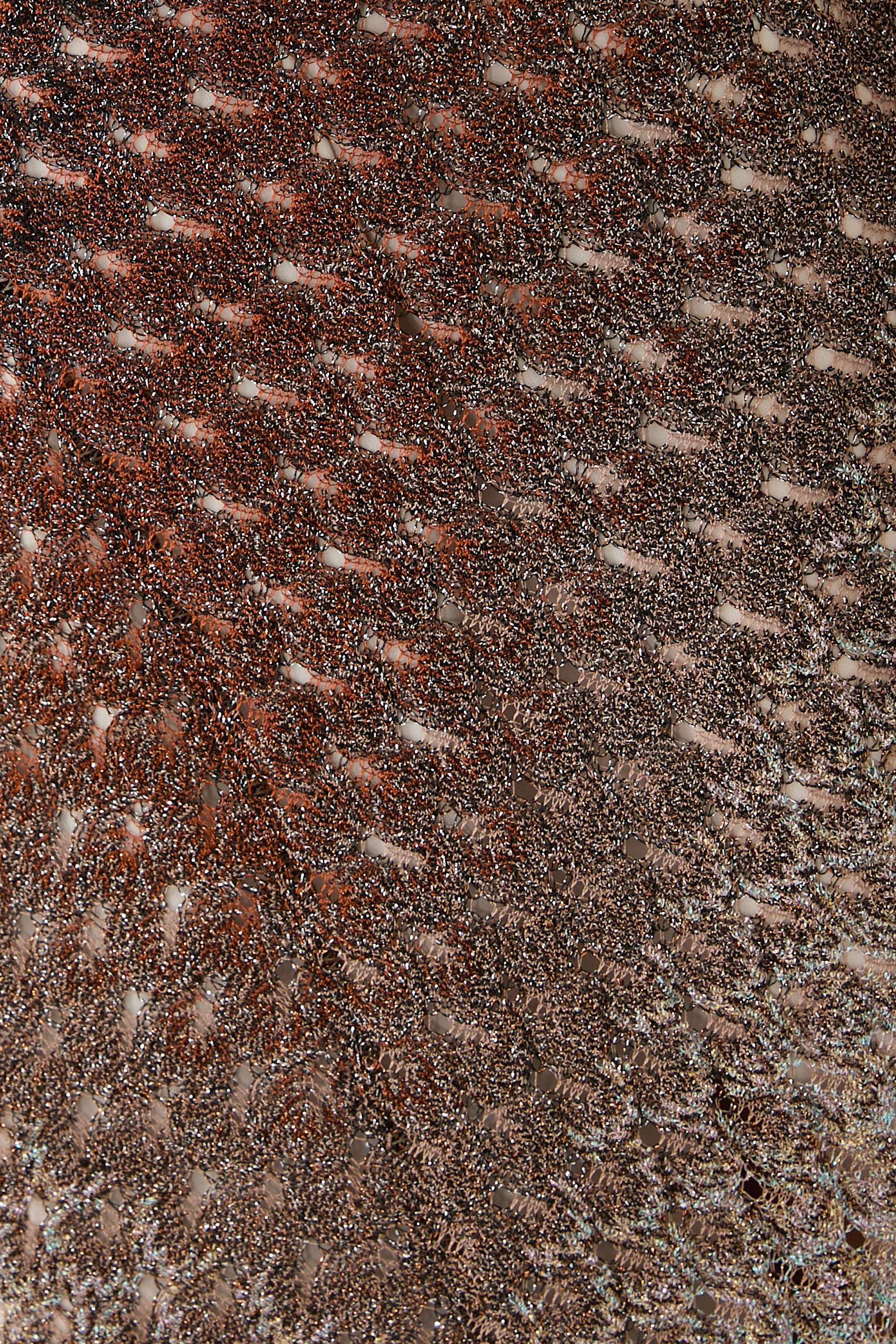 Ombre Degrade Lace Raschel Maxi Dress