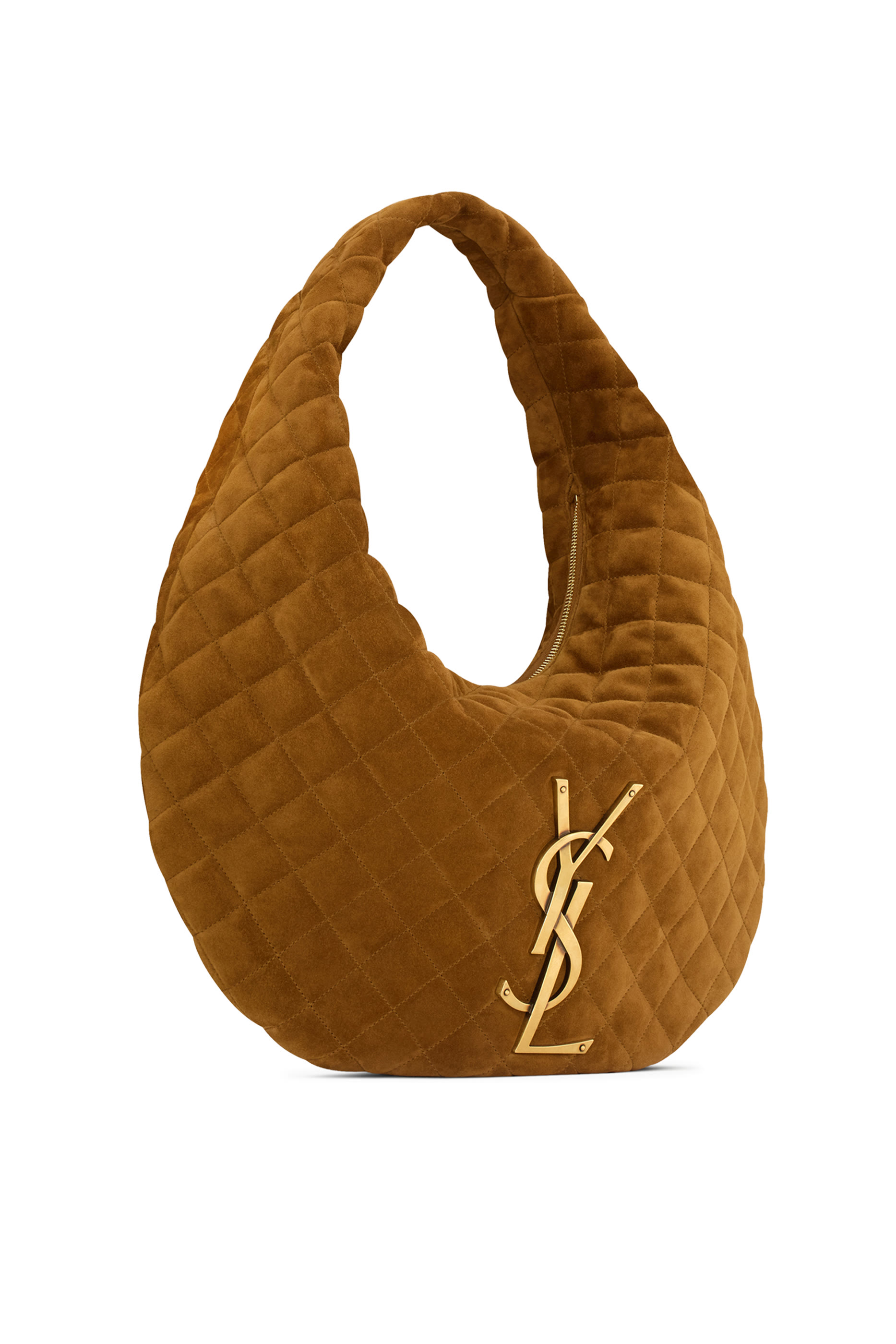  Icare Hobo Bag in Quilted Suede 