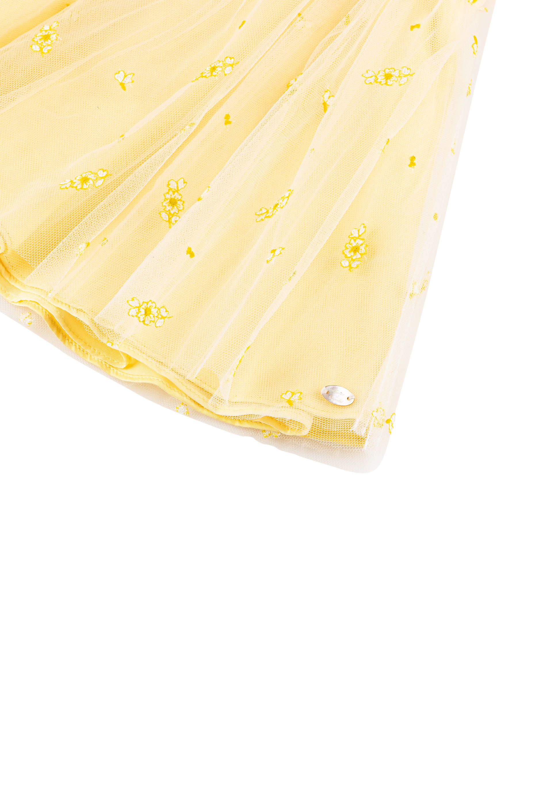 Kids Embroidered Tulle Dress