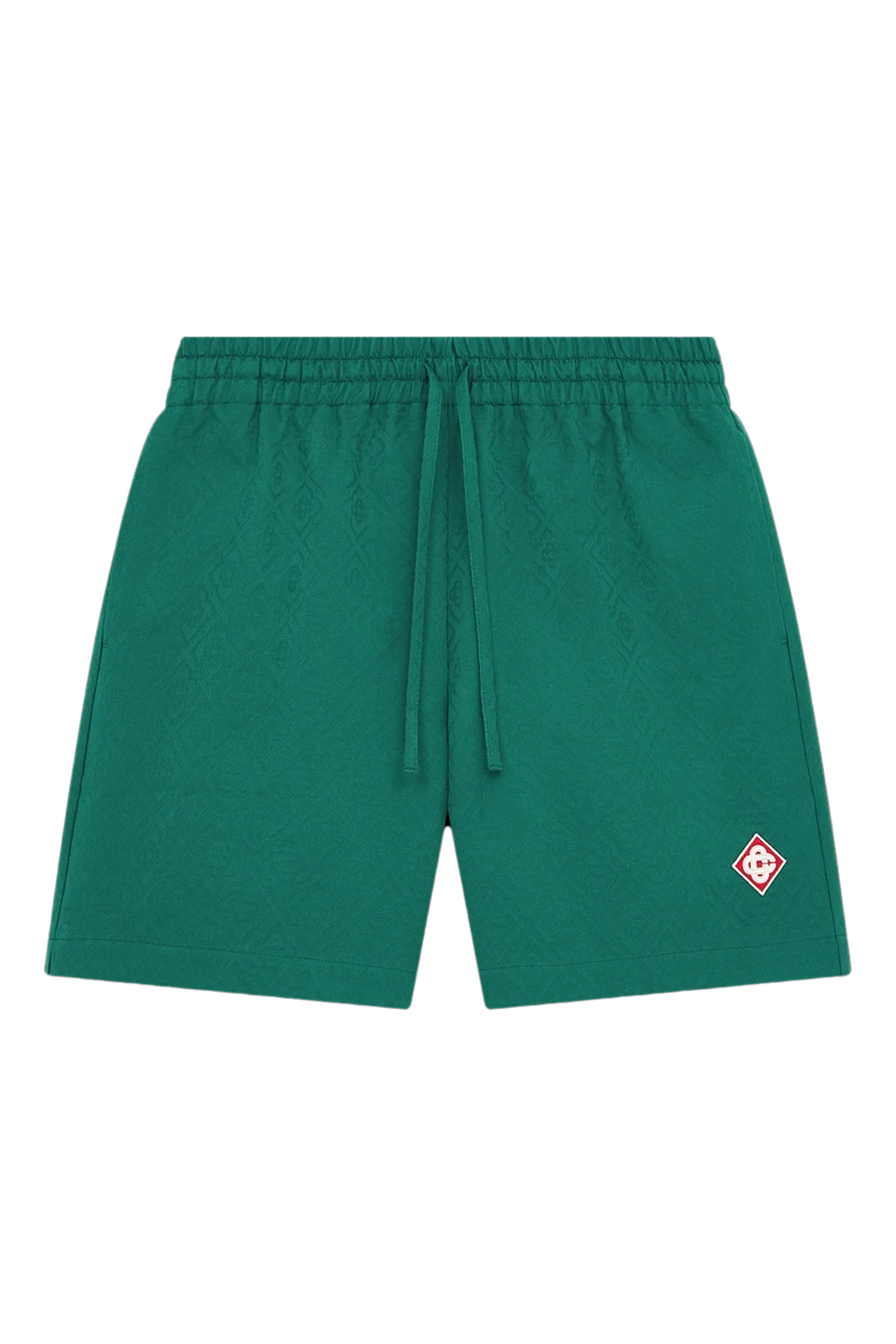 Cotton Monogram Jacquard Shorts