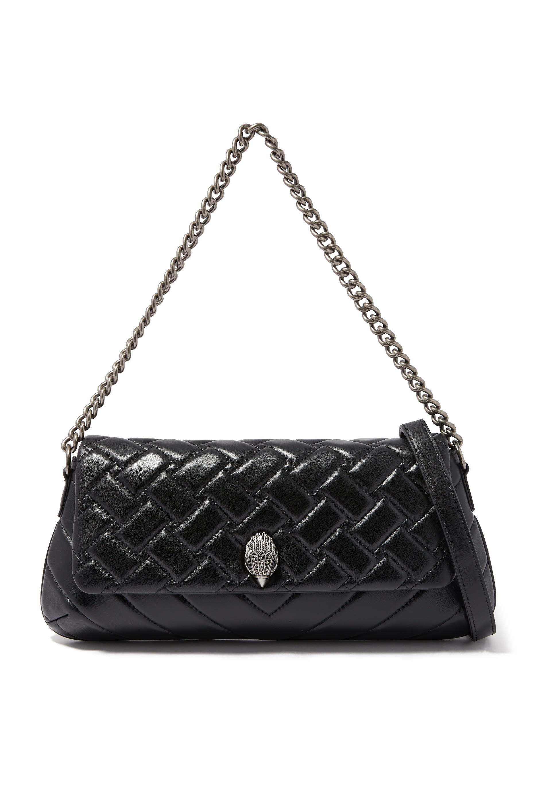 Long Leather Kensington Bag