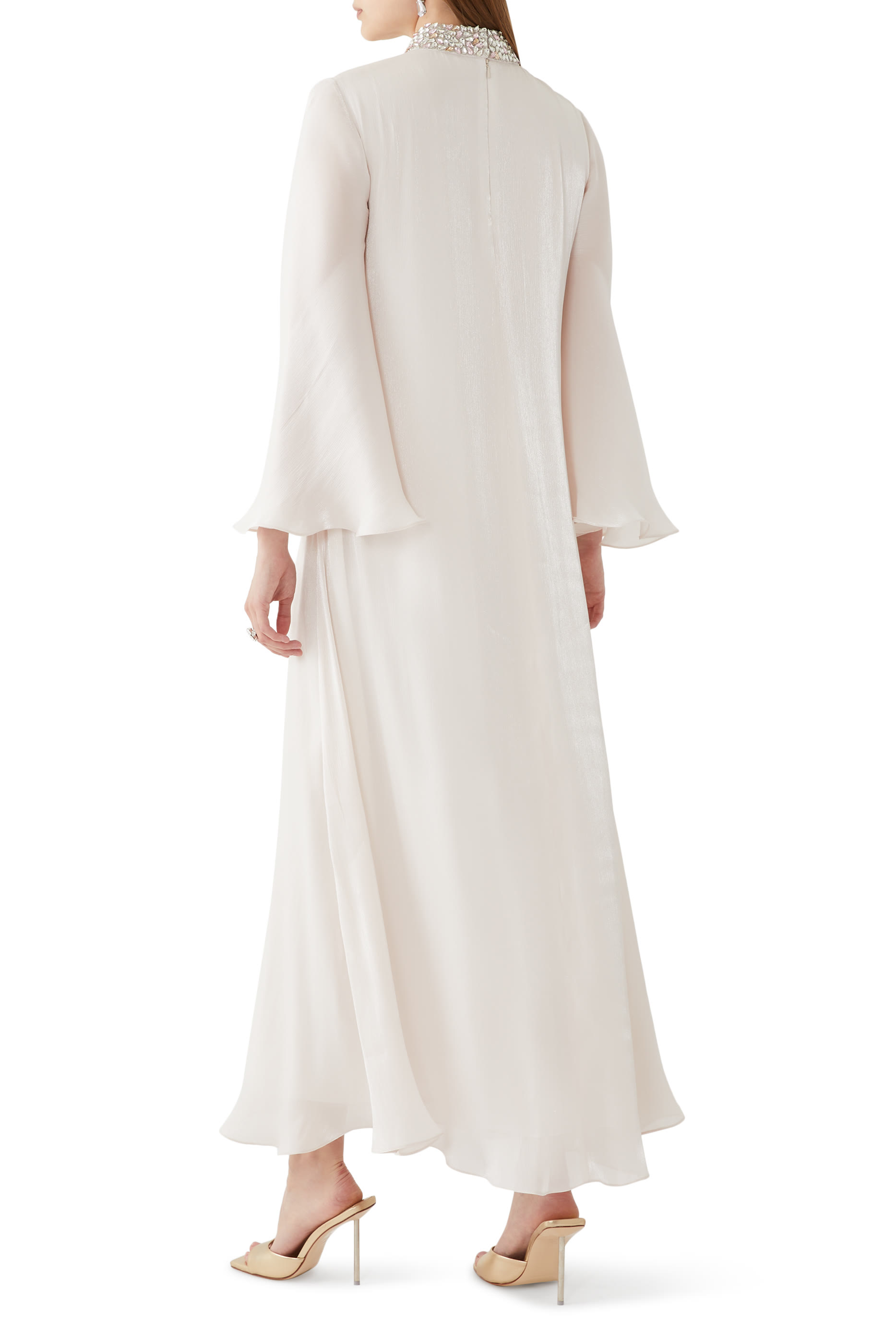 Zorya High Neck Crystal Kaftan
