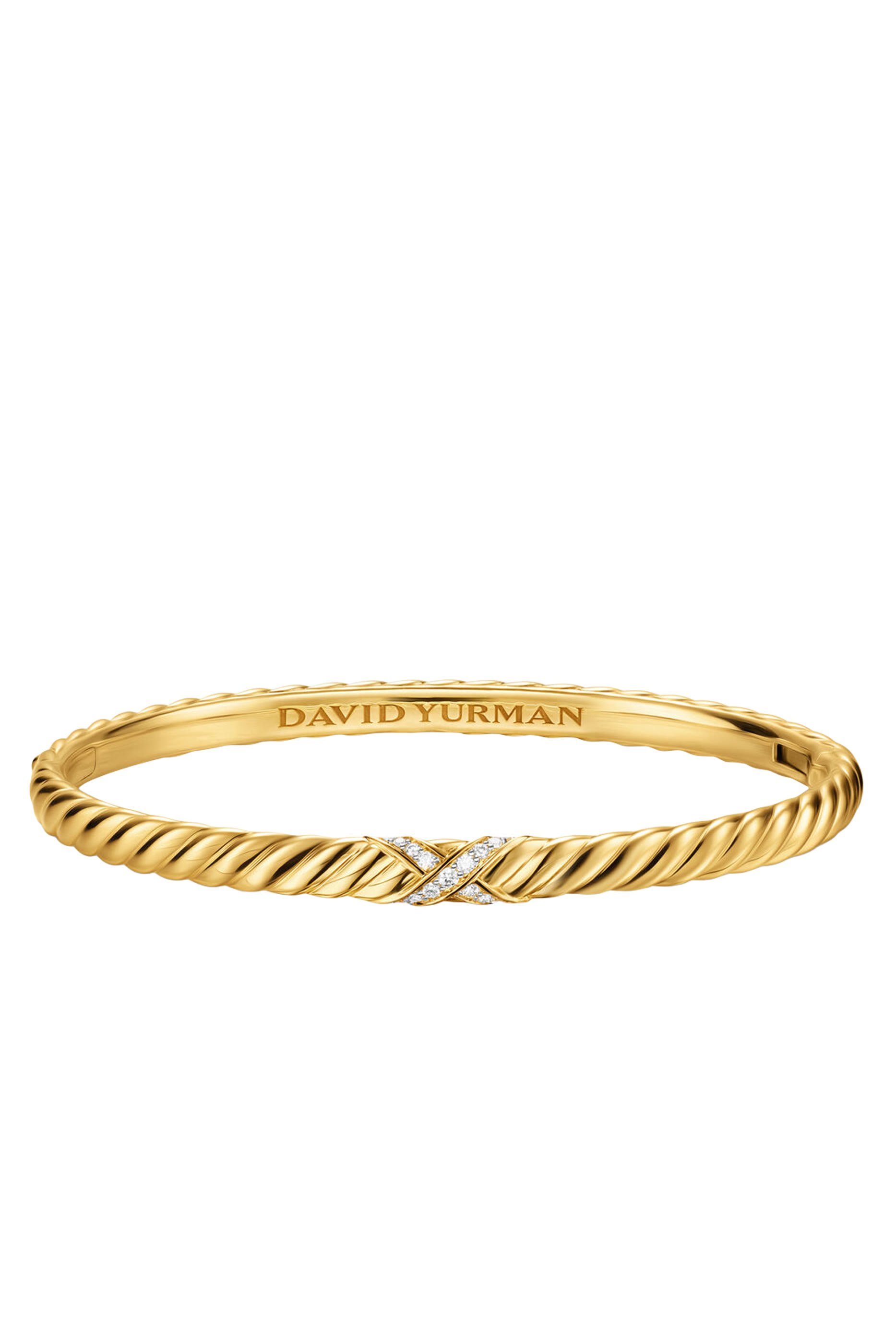 Sculpted Cable X Bracelet 