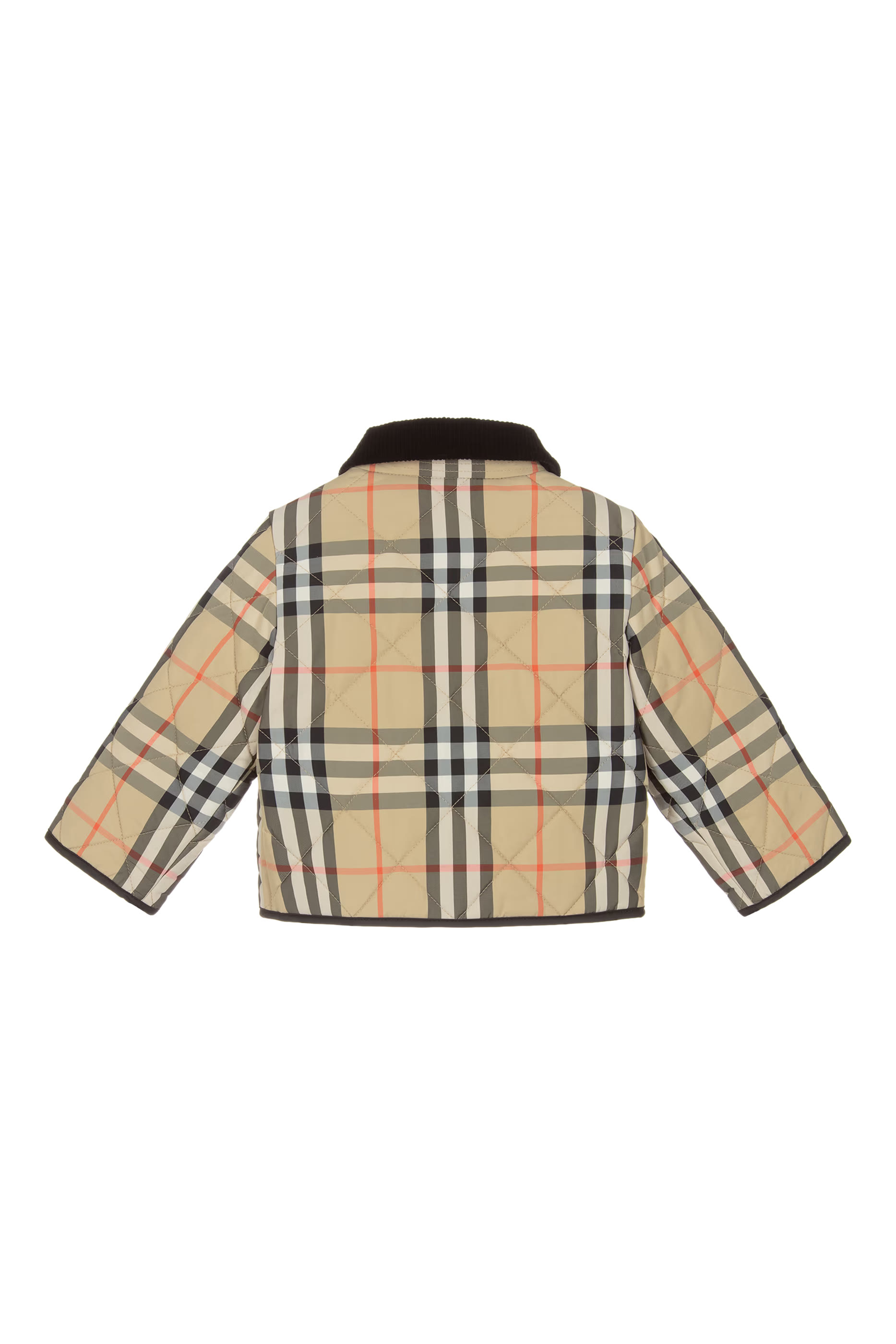 Kids Check Quilted Barn Jacket