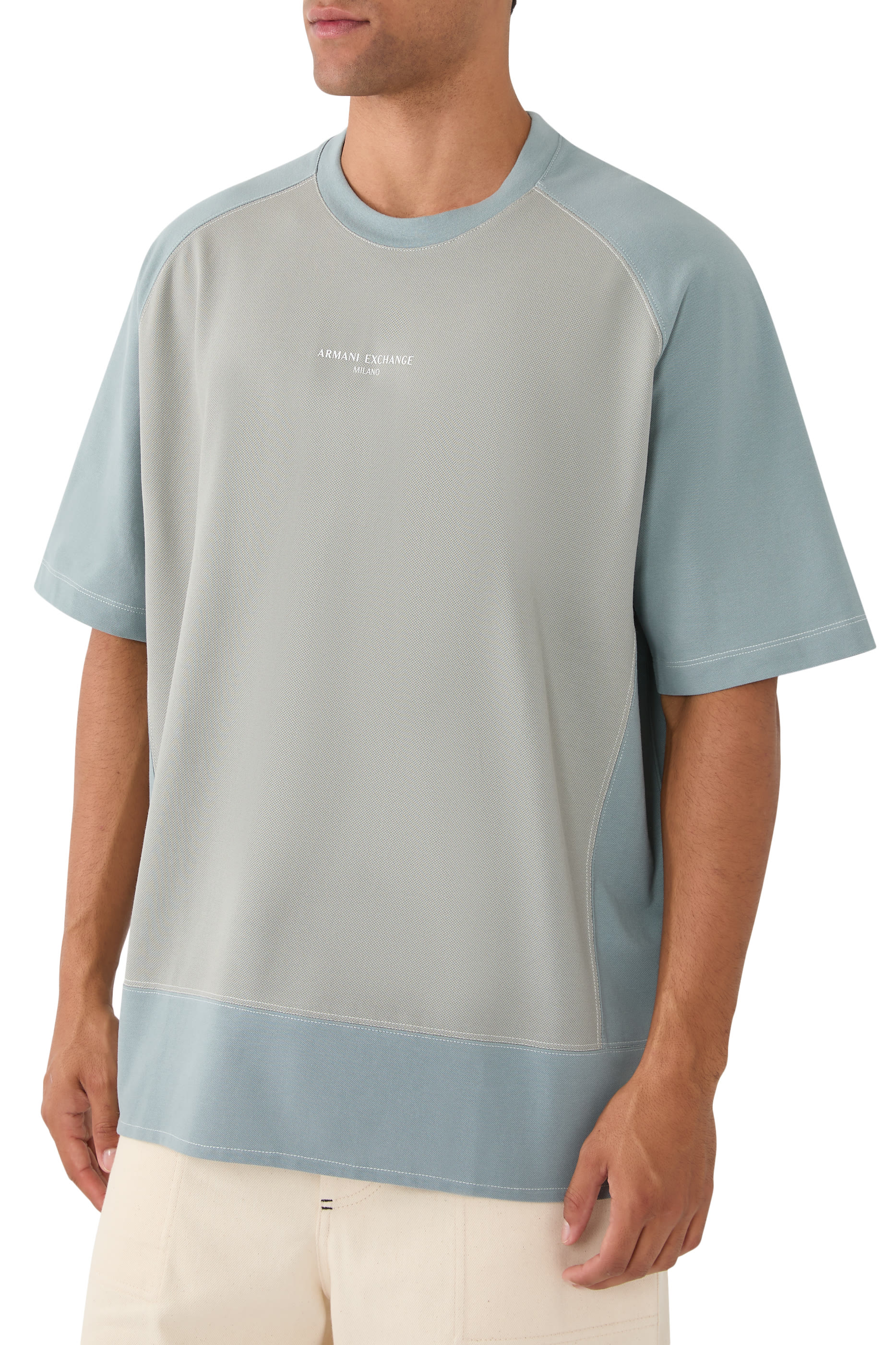 Two-Tone Logo T-Shirt