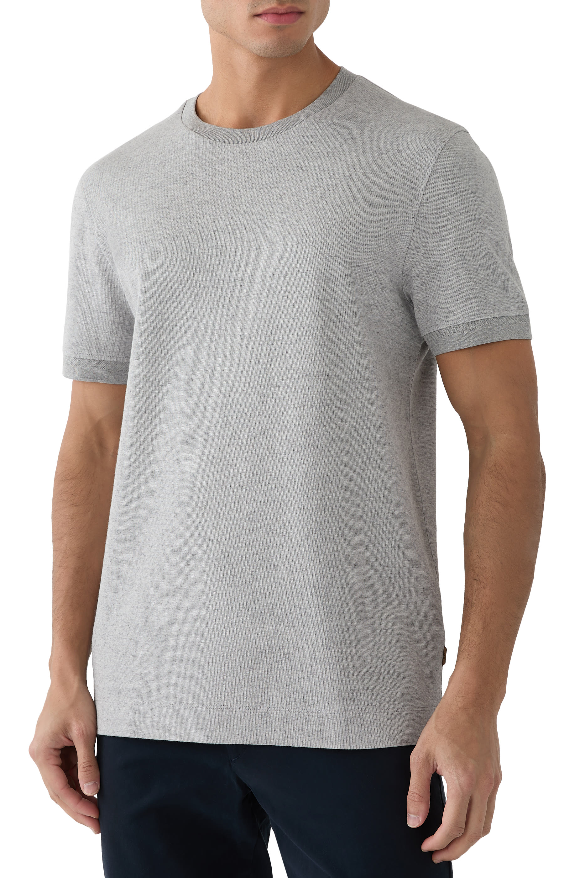 Cotton-Cashmere Blend T-Shirt