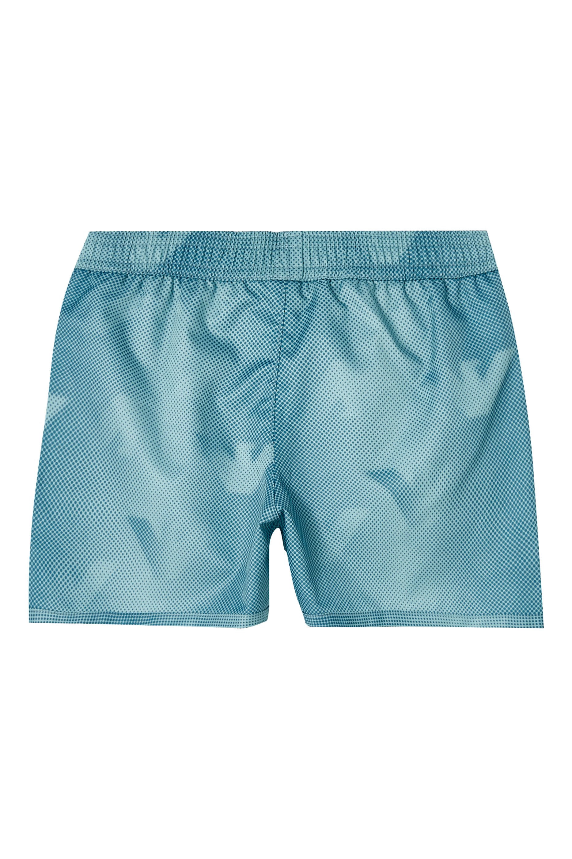 Kids All-Over Eagle Logo Nylon Swim Trunks
