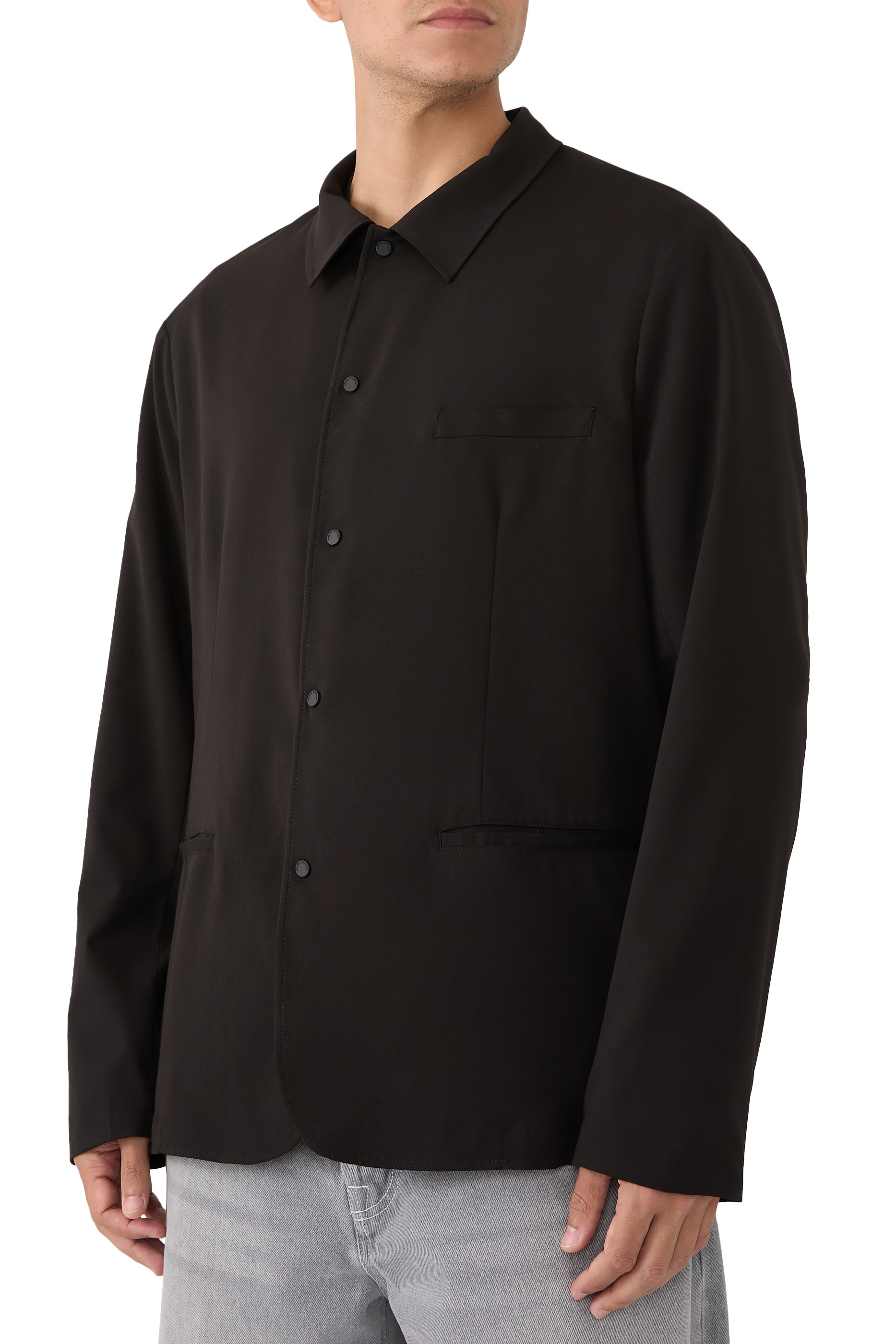 Single-Breasted Jacket