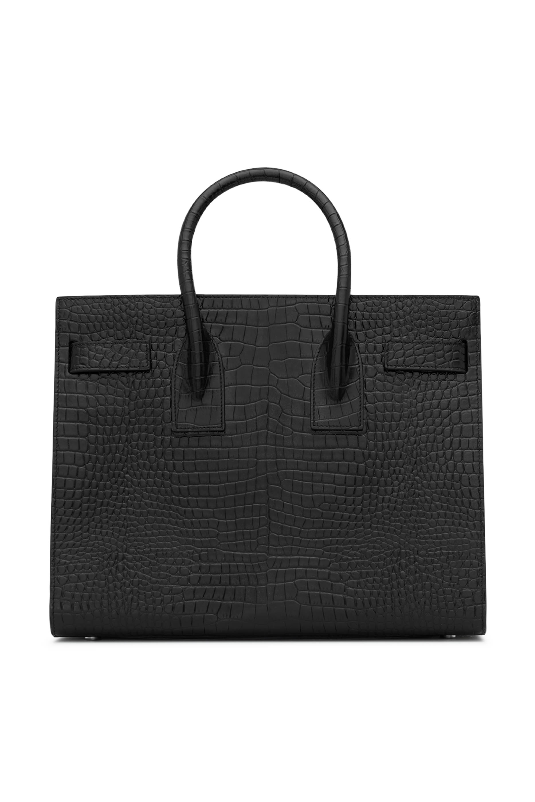 Sac de Jour Small Bag in Crocodile Embossed Leather