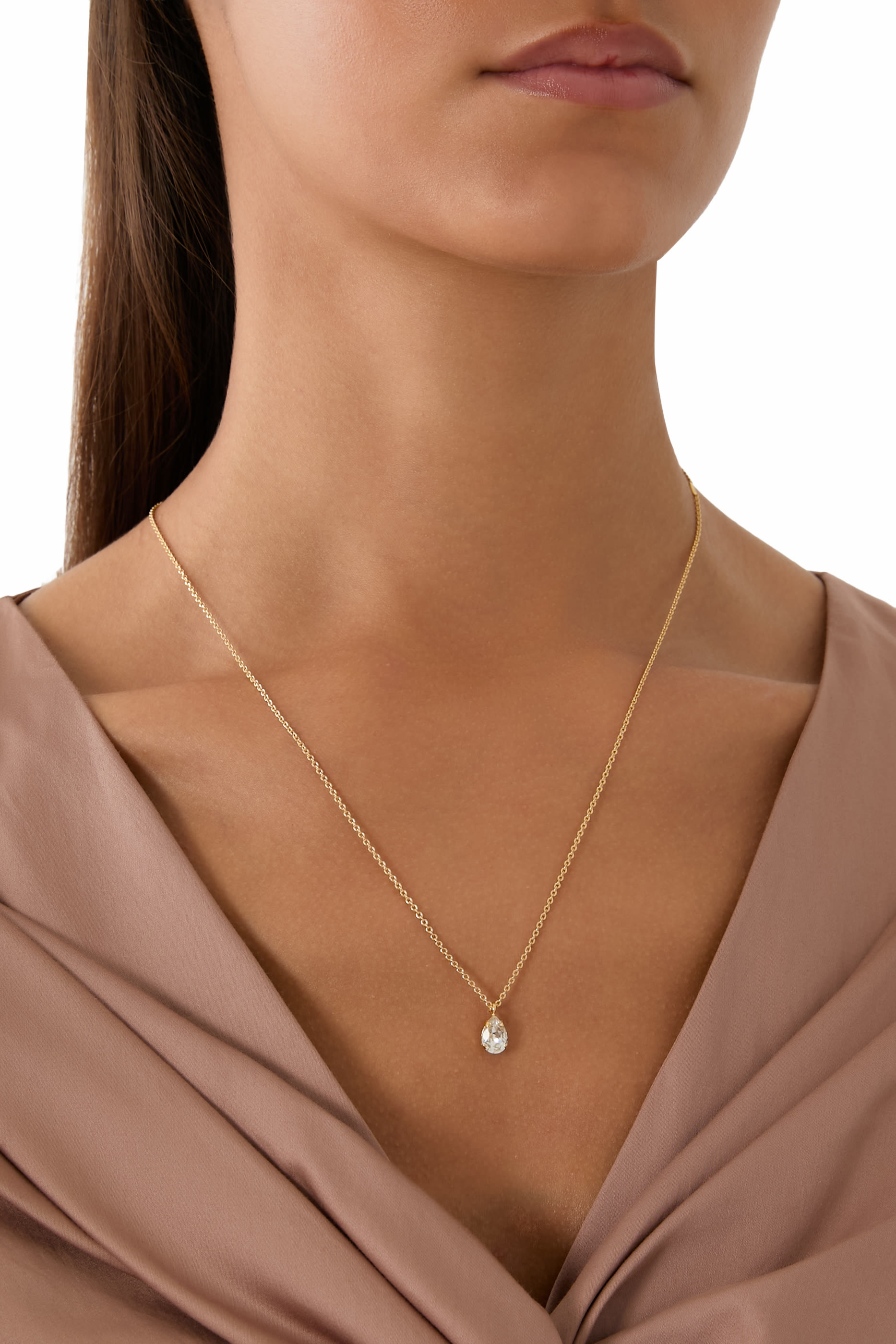Amelia Necklace, 18K Gold Plating