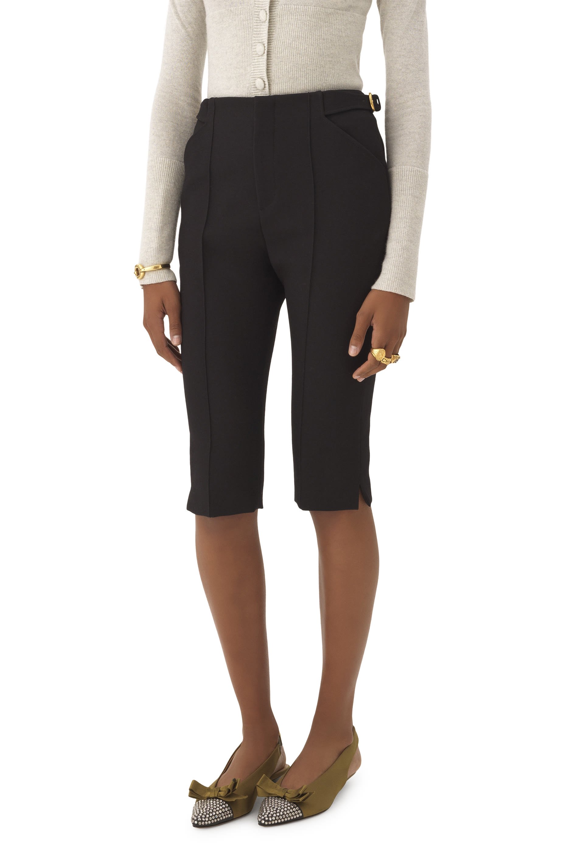 Tailored Capri Pants