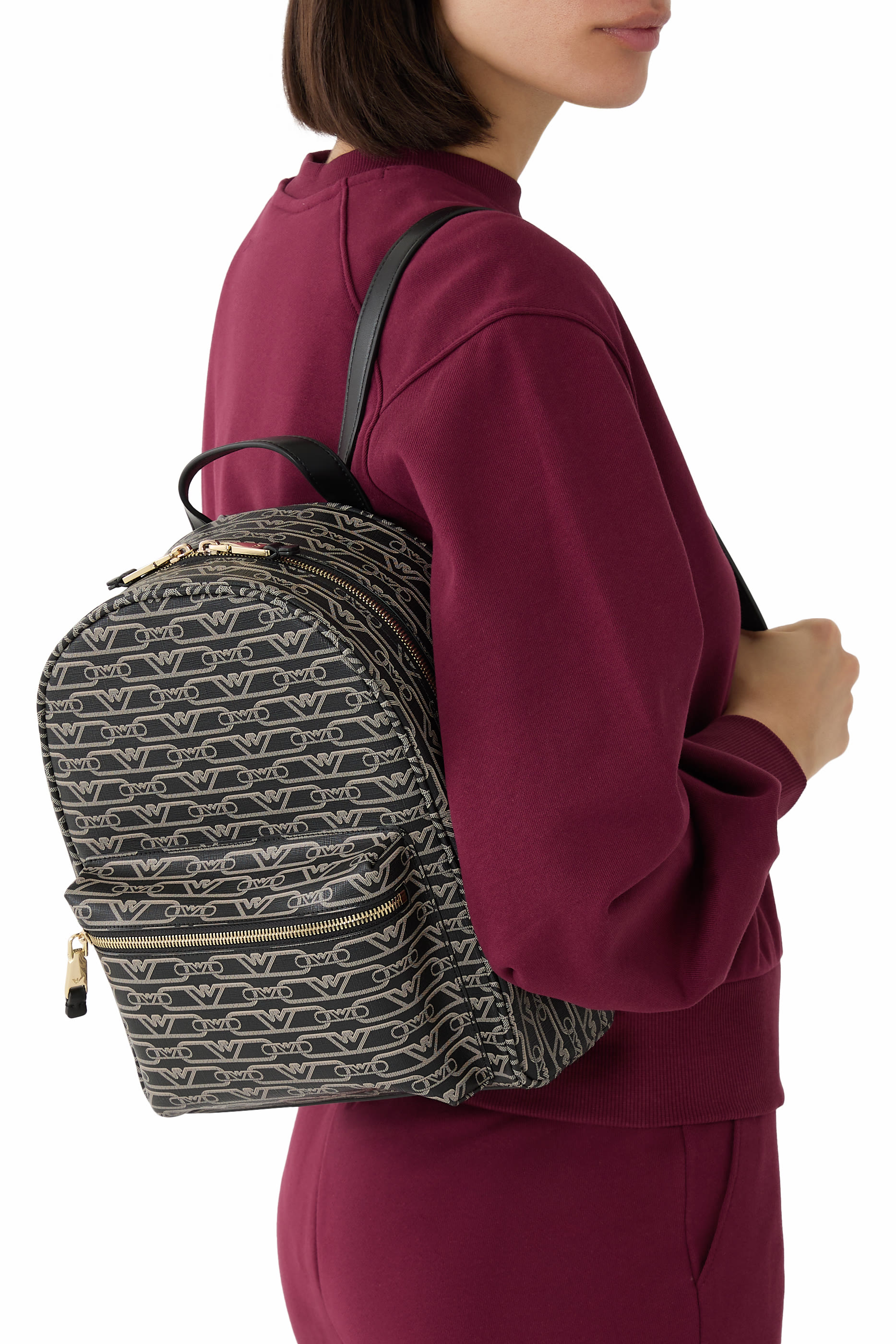 All-Over Eagle Logo Backpack