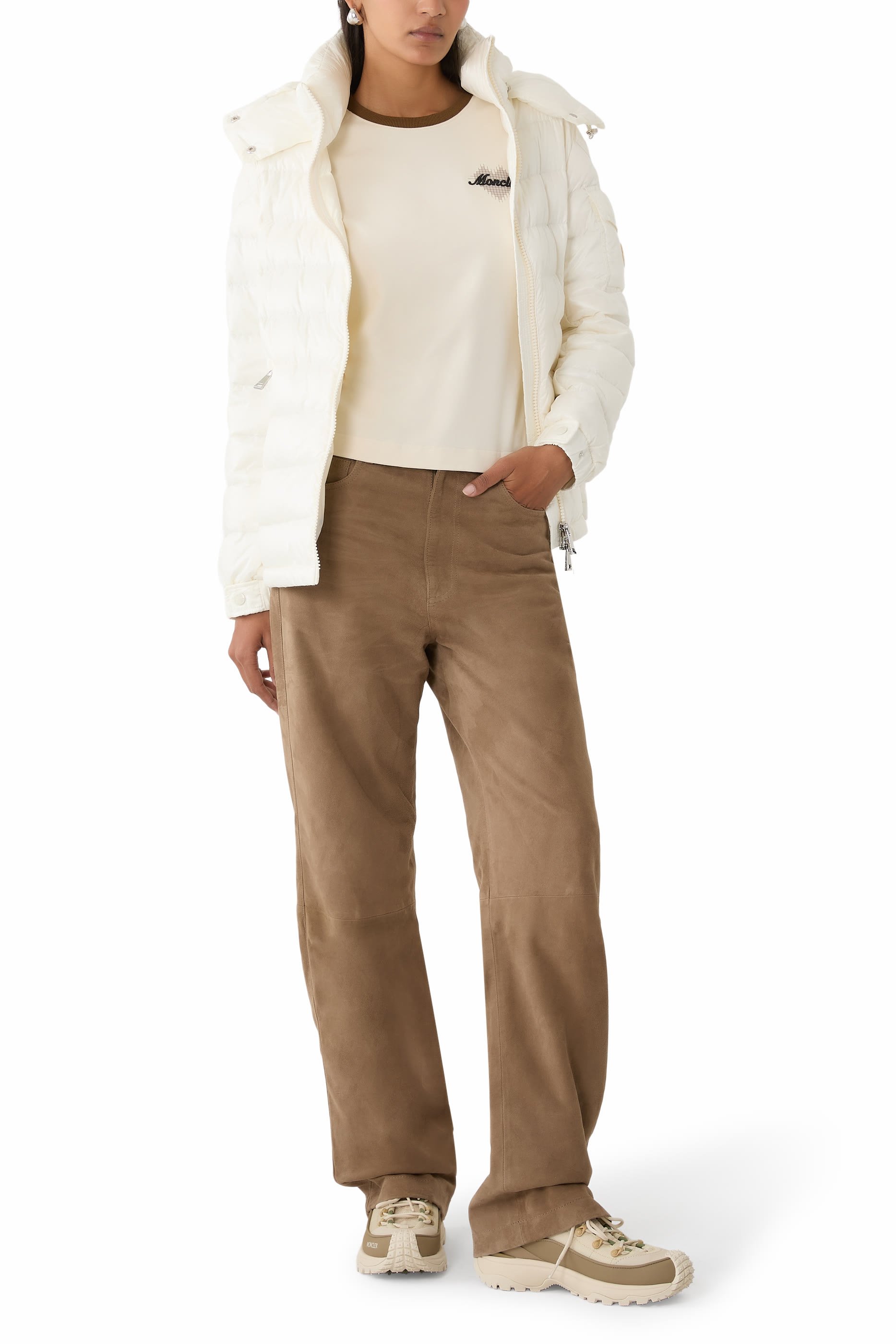 Dalles Hooded Short Down Jacket 