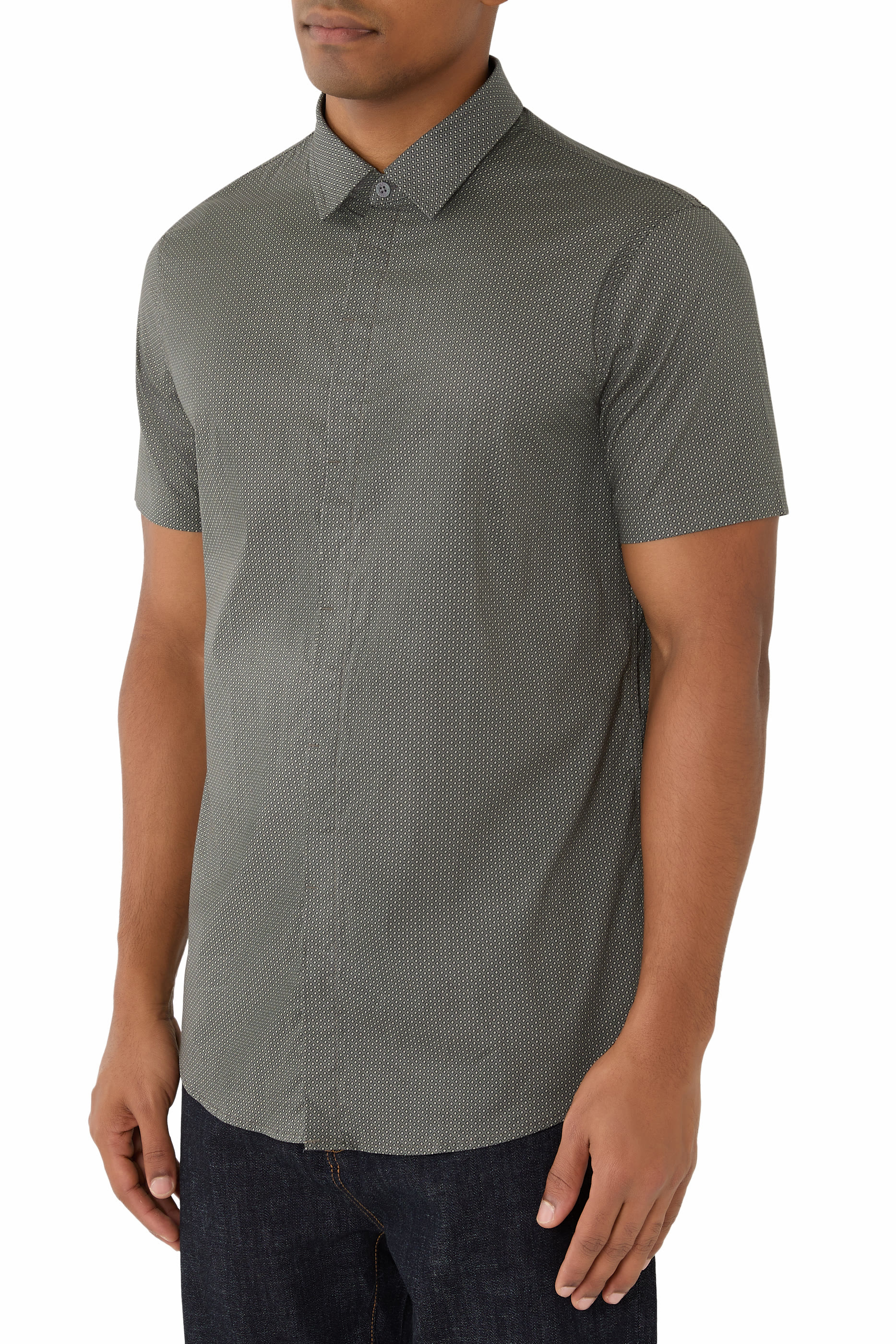 Slim Fit Short Sleeve Shirt