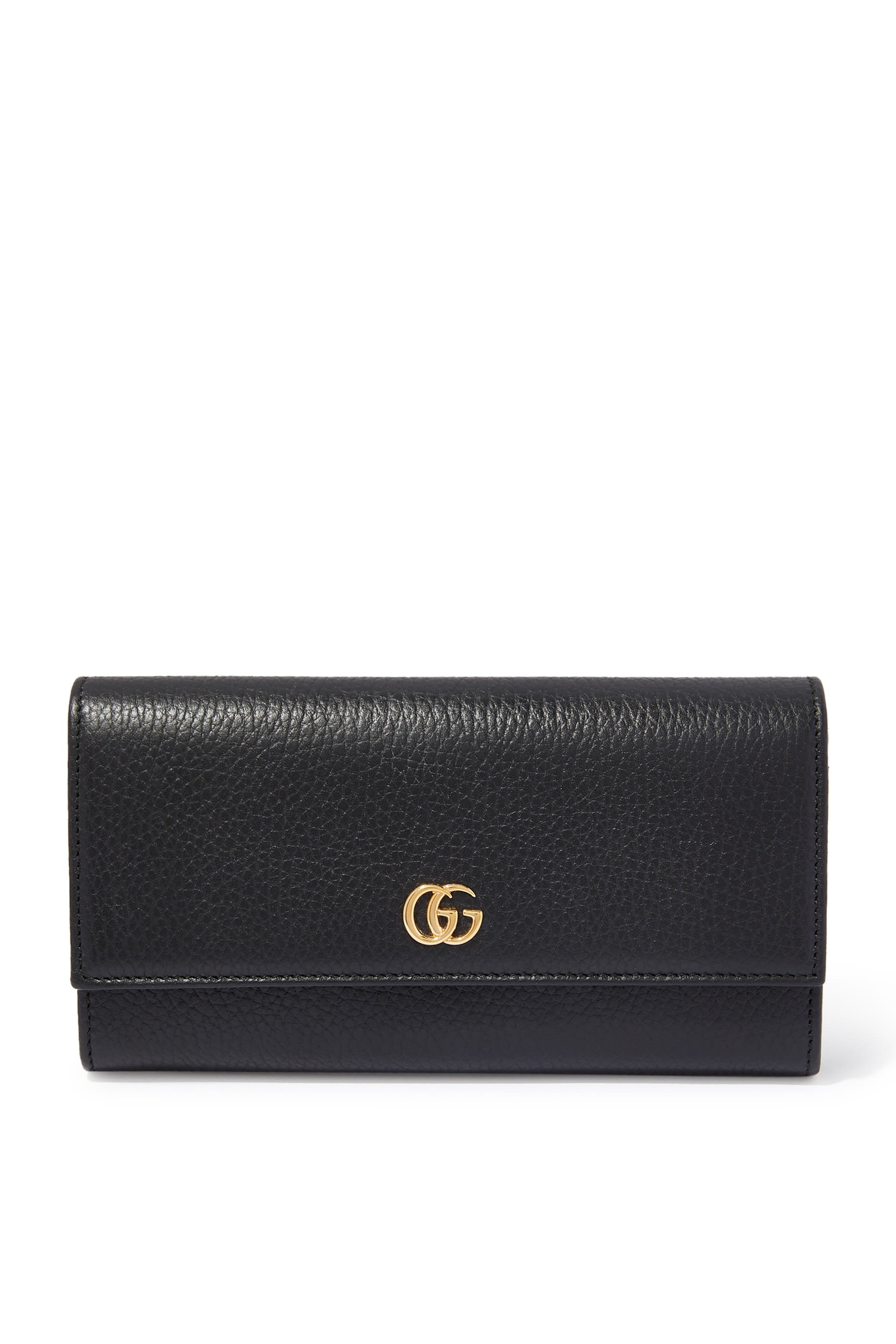 GG Marmont Leather Continental Wallet