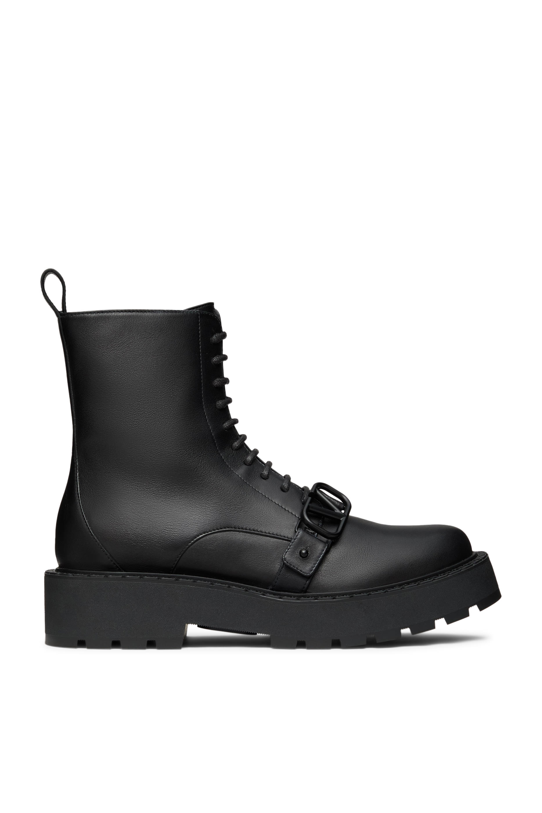 Vlogo Signature Calfskin 45 Combat Boots