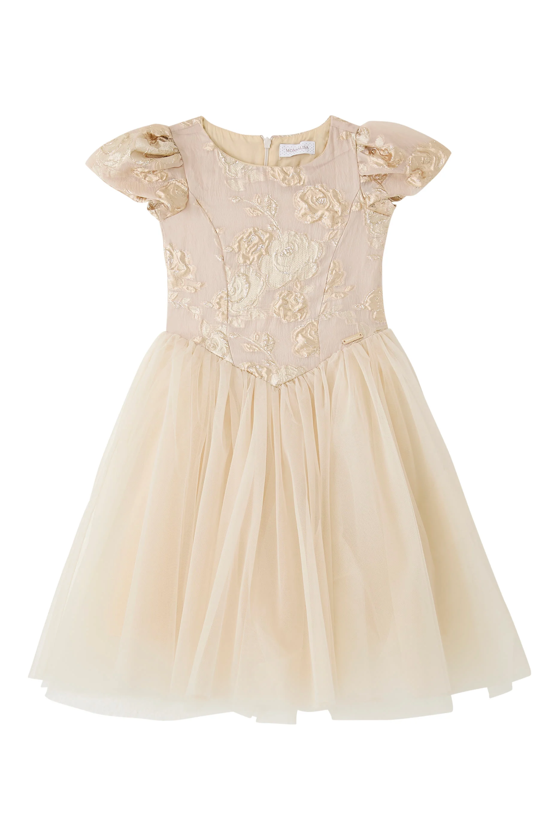 Princesse Jacquard Roses Dress