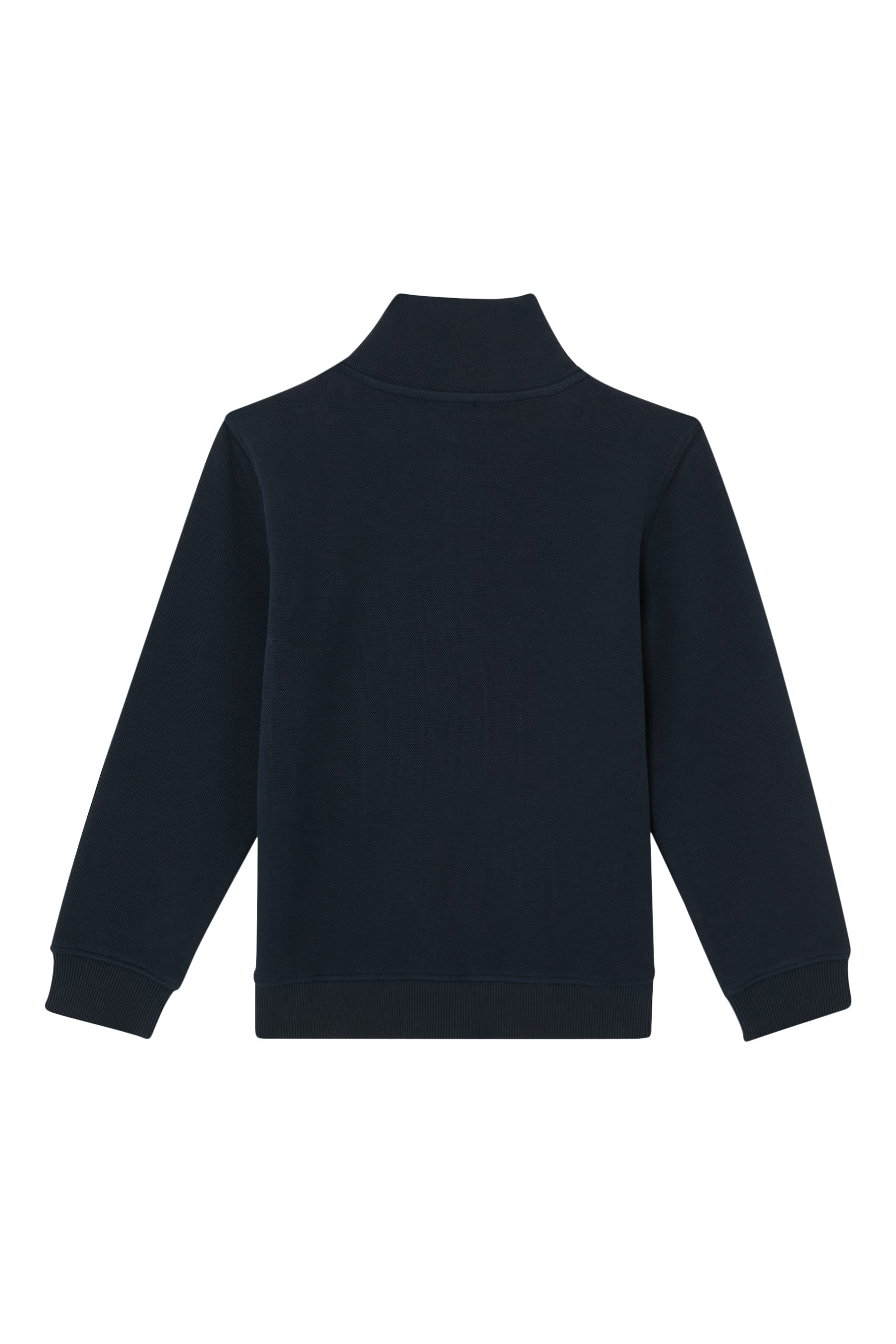 Kids  Textured Half-Zip Sweatshirt