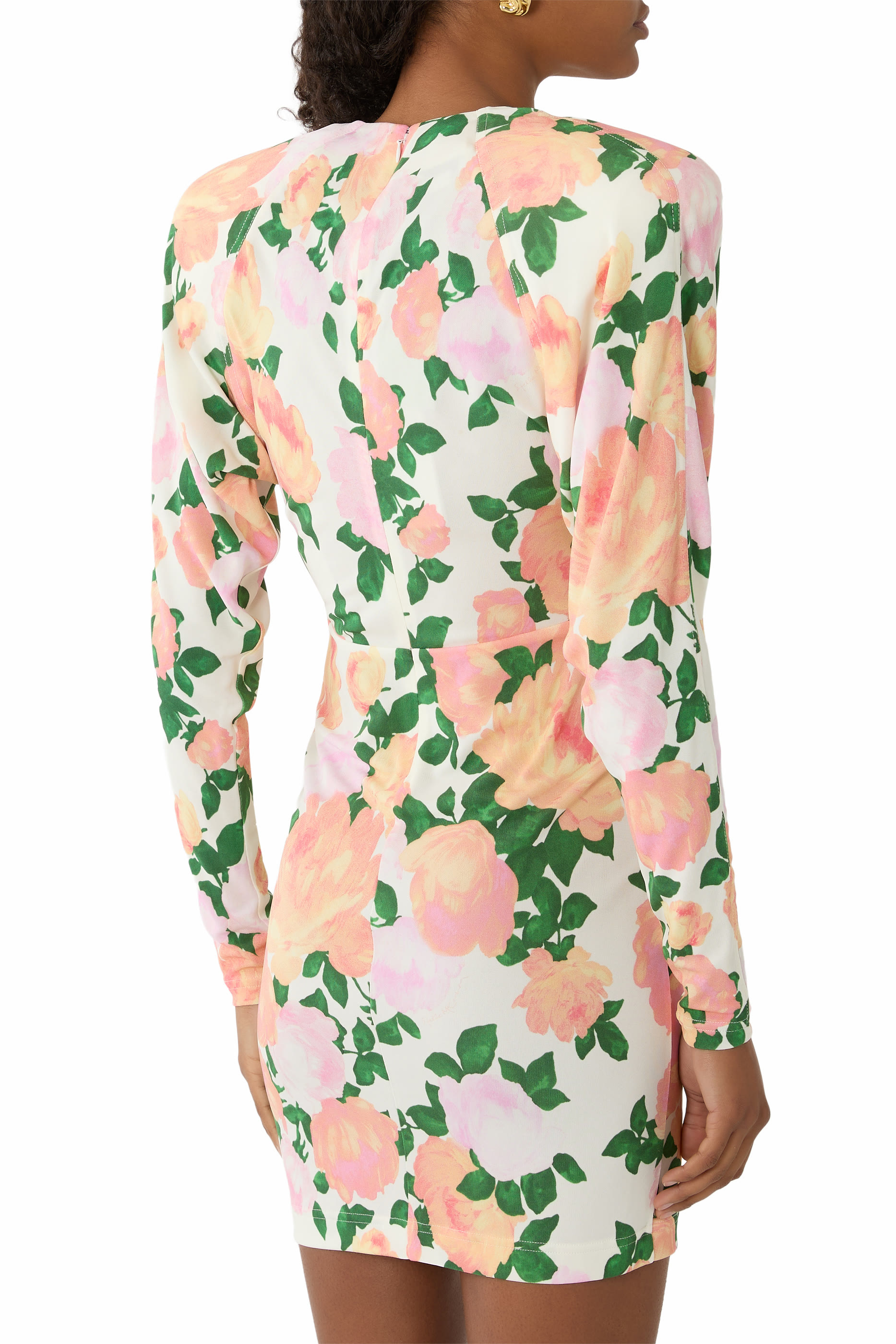 Crepe Jersey Mini Dress