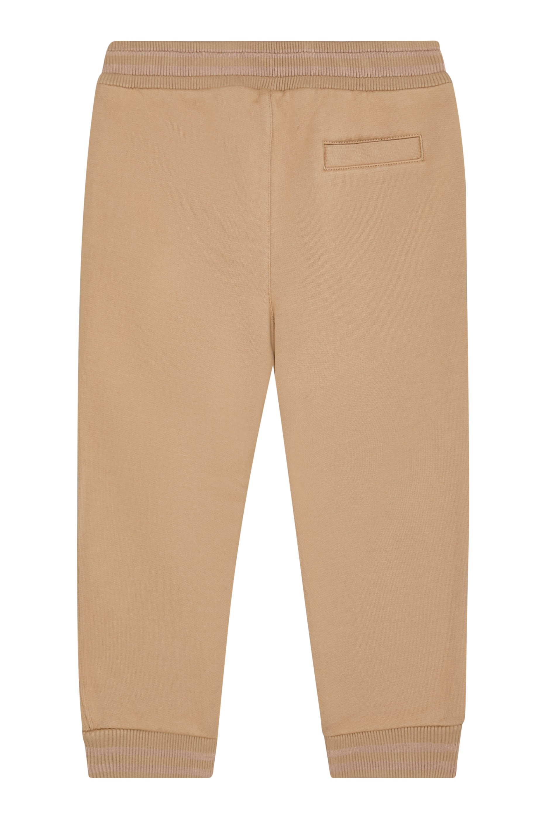 Kids Fleece Trousers with Heraldic Patch