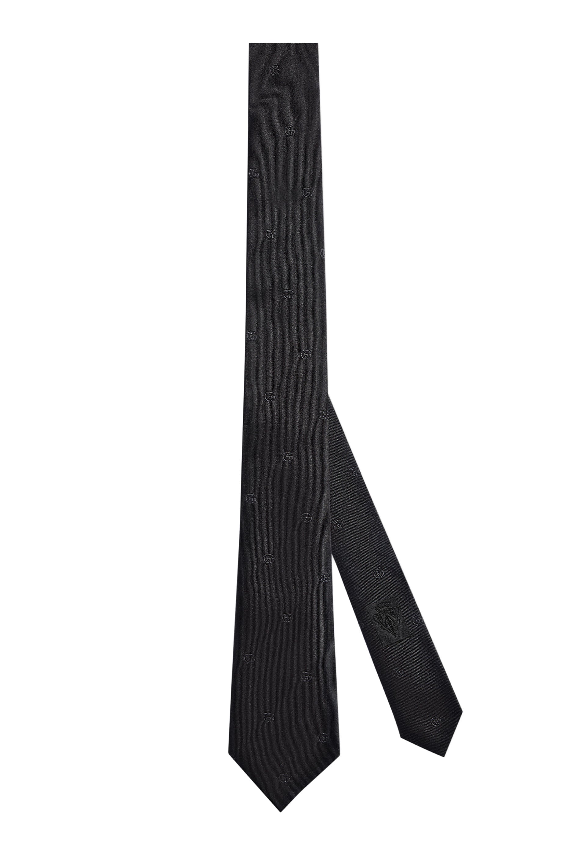 Double G Silk Jacquard Tie 