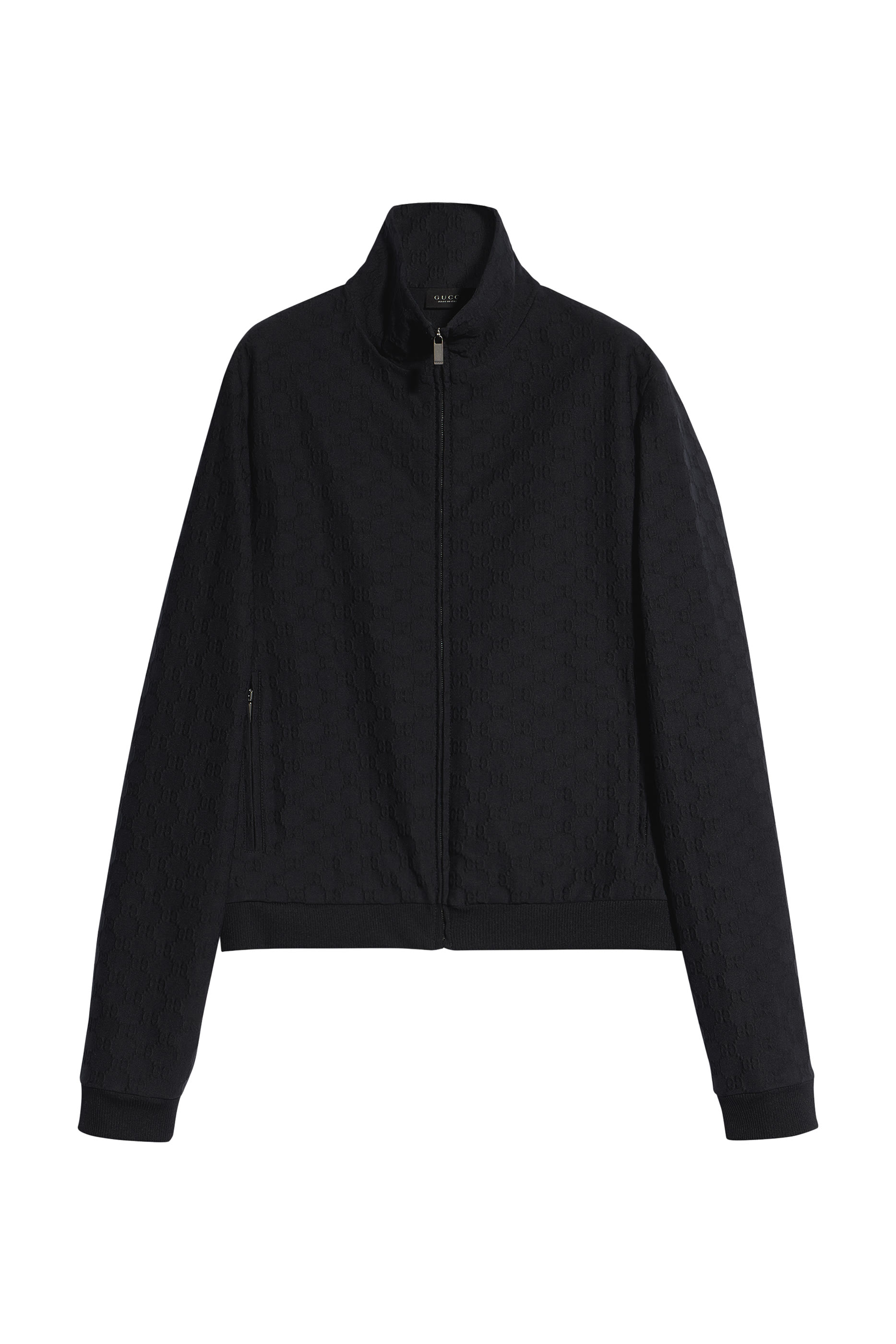 GG Jersey Jacquard Zip Jacket