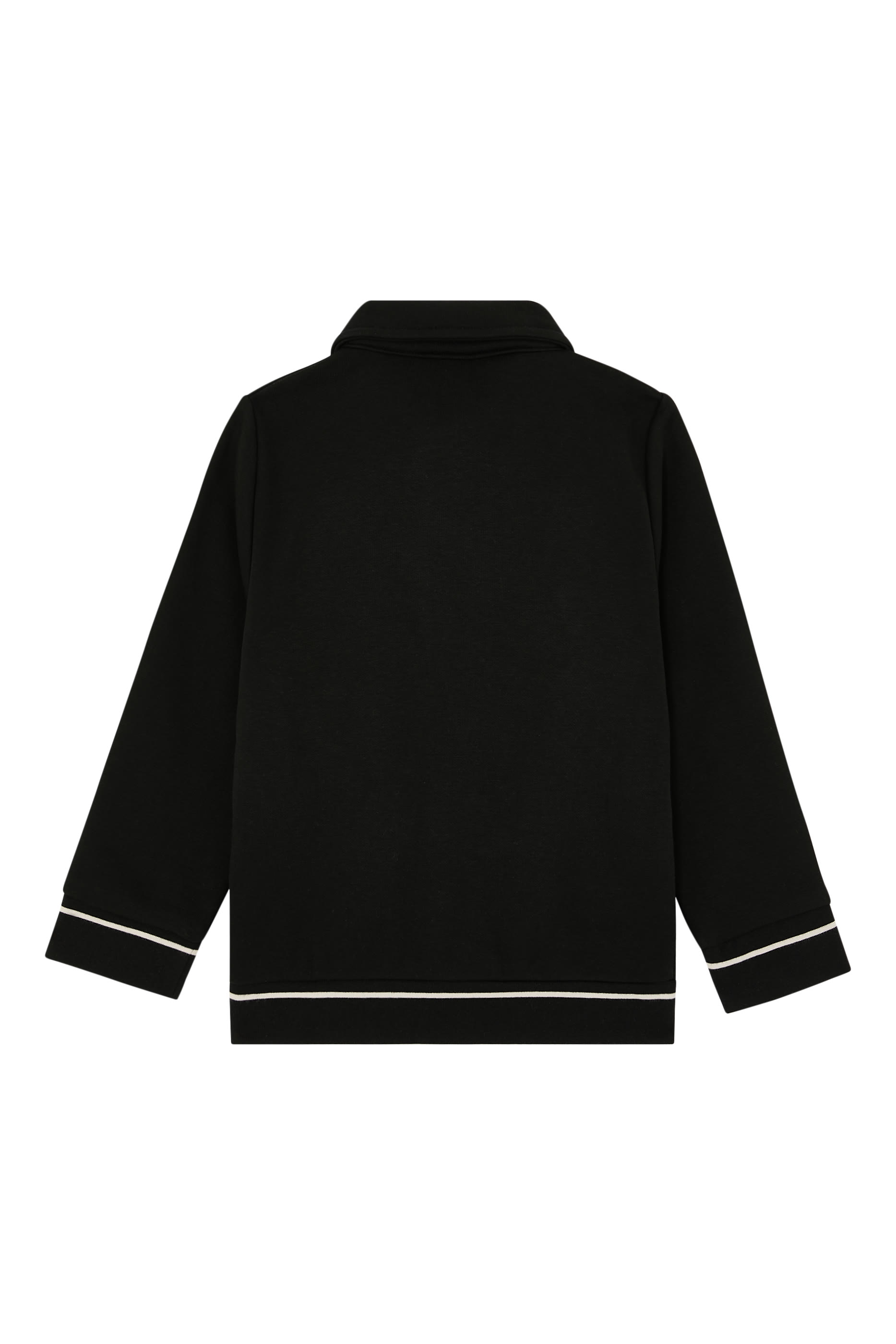 Kids Contrast-Piping Jacket