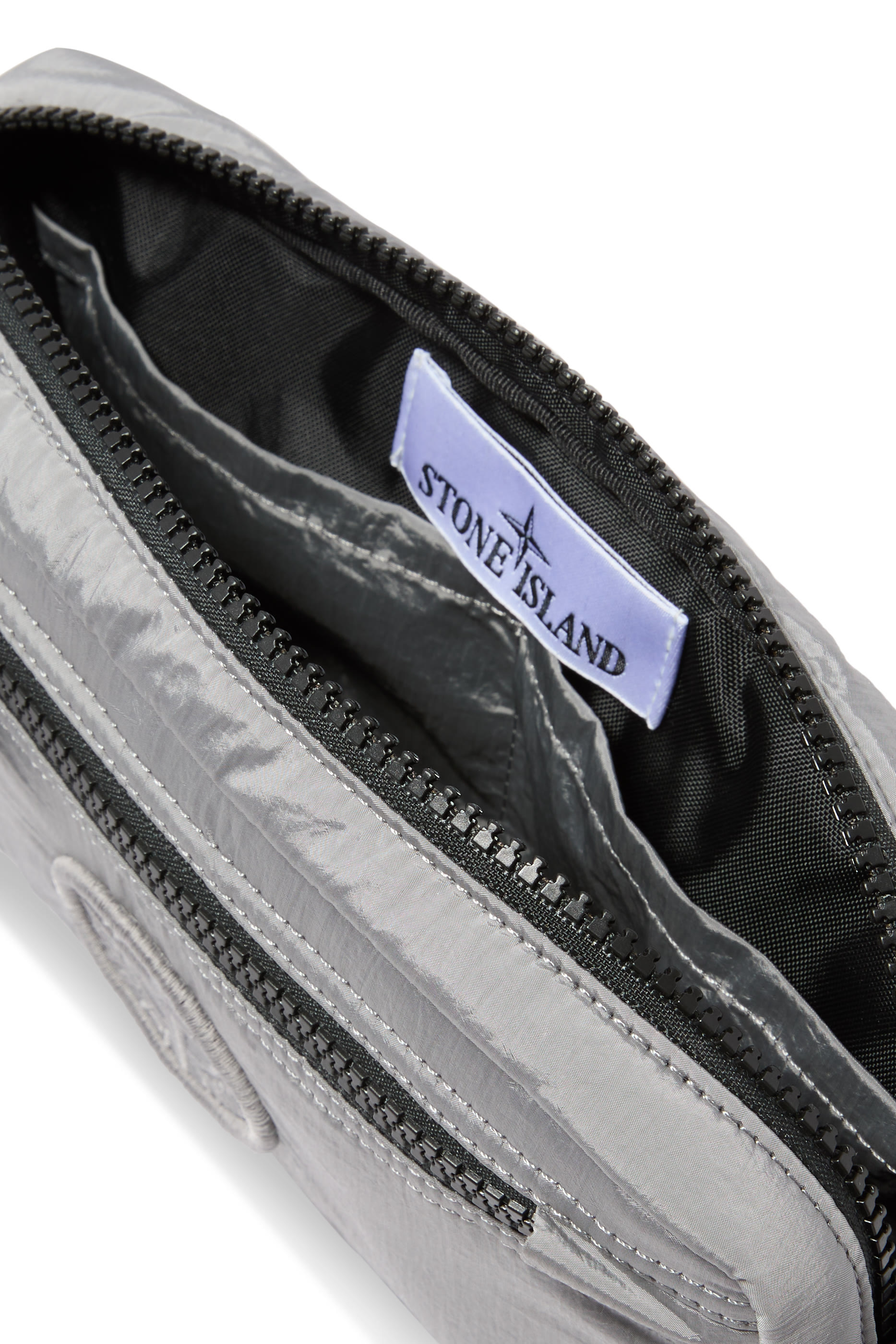 Padded Logo Zipper Pouch