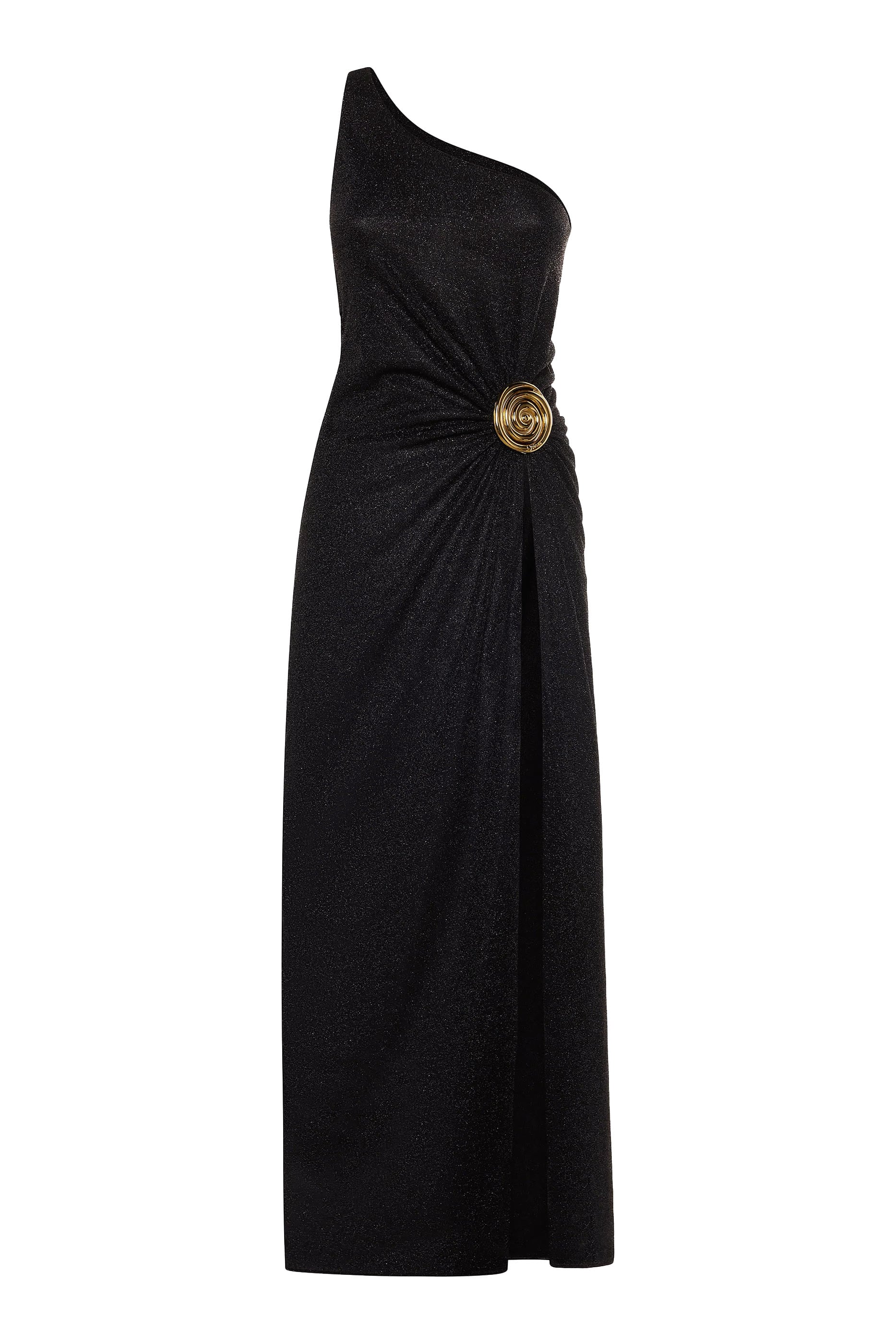 Lumi&egrave;re Spiral One Shoulder Dress 