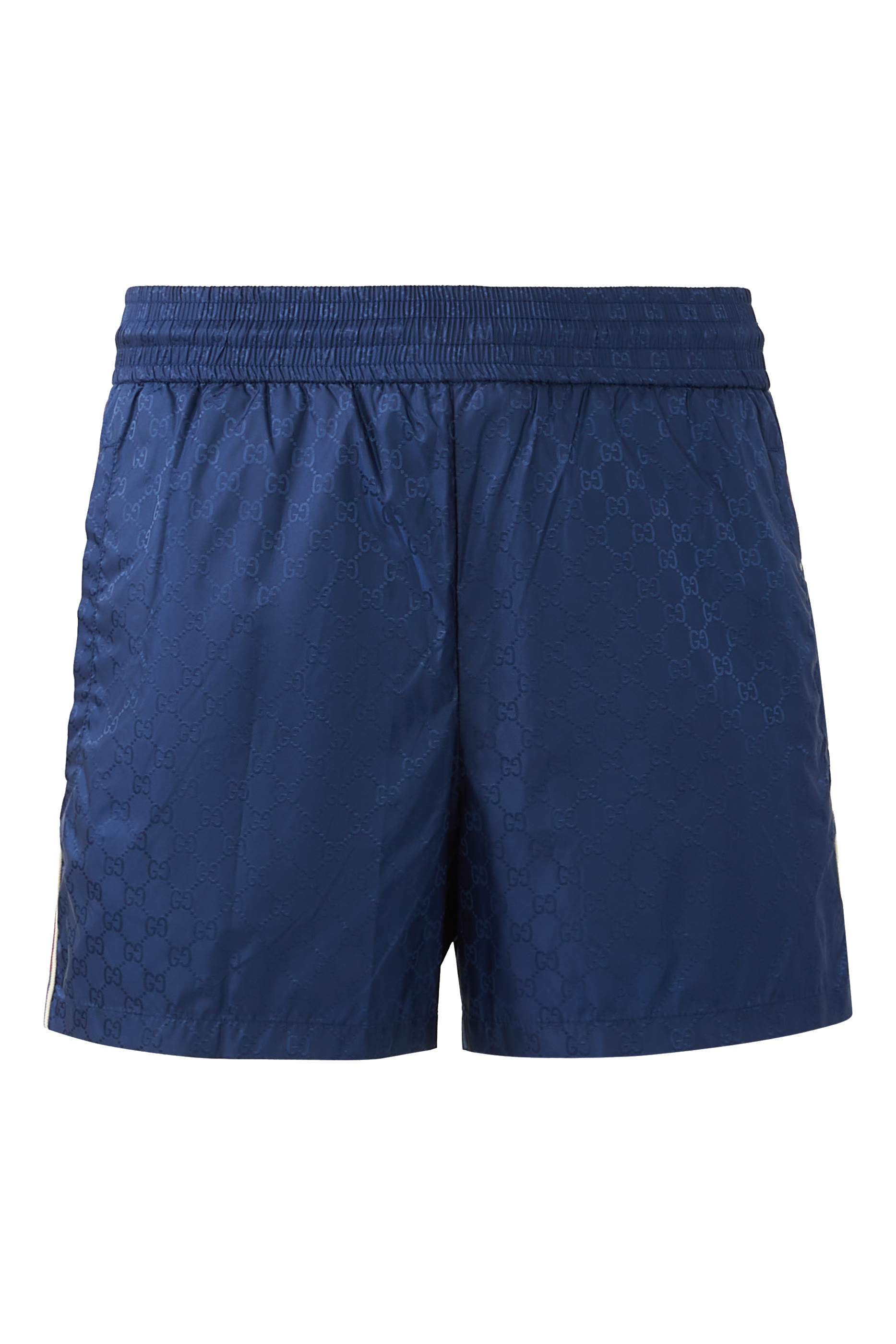 GG Jacquard Nylon Swim Shorts