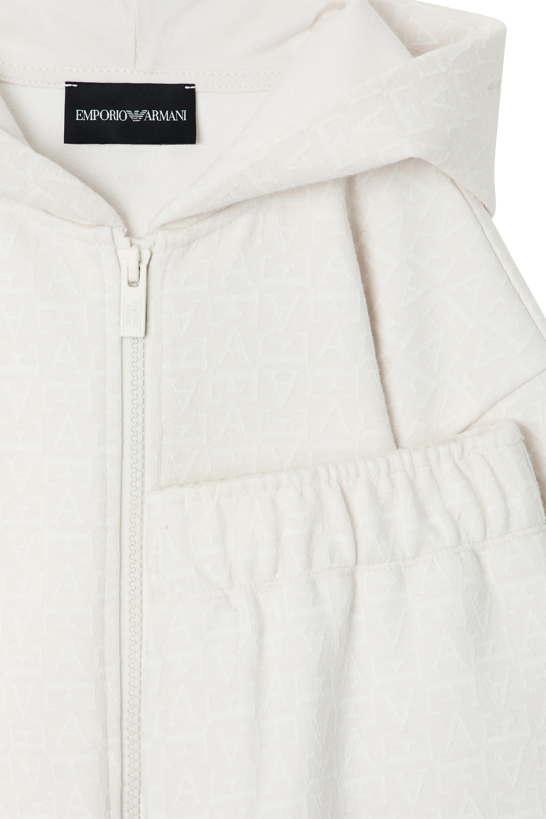 Kids Embossed Logo Tracksuit Set