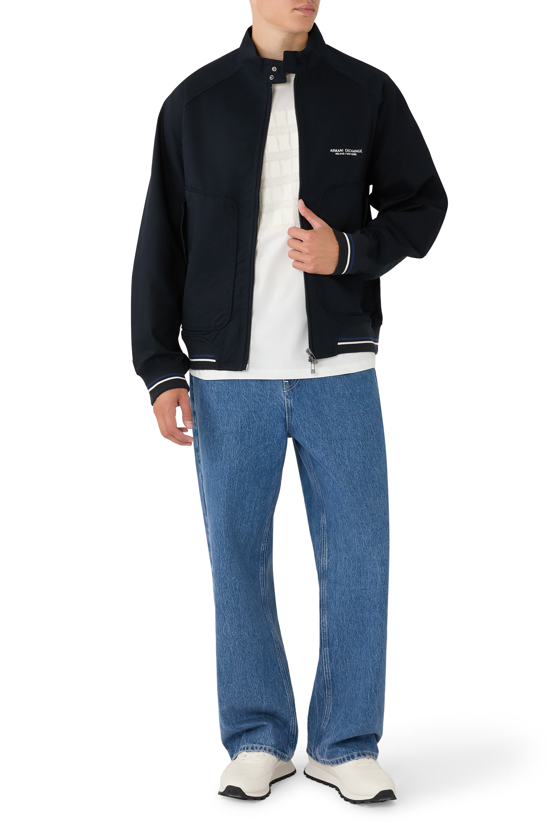Cotton Twill Blouson Jacket