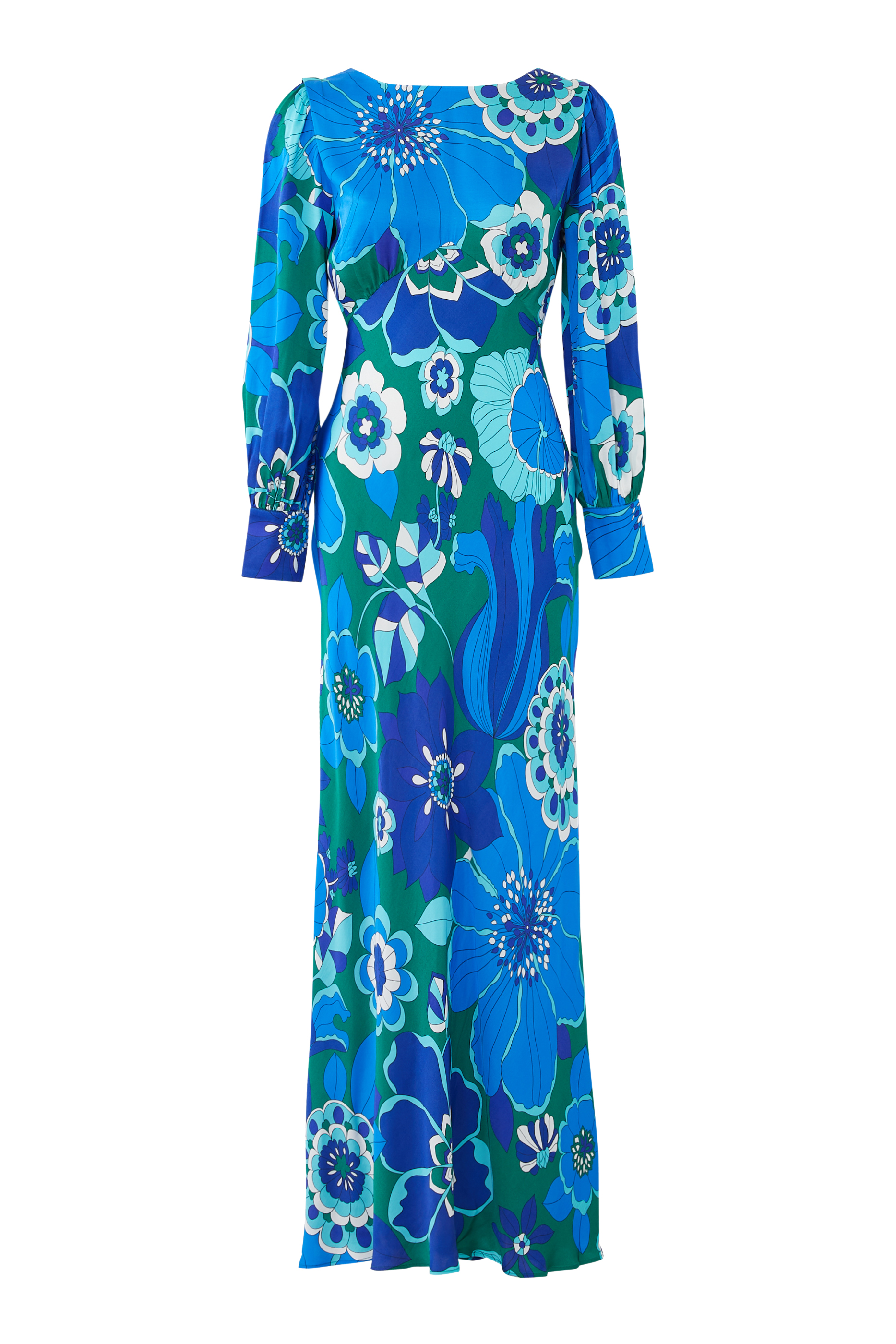 Buy Rixo London Marni Satin Gown for Womens | Bloomingdale's UAE