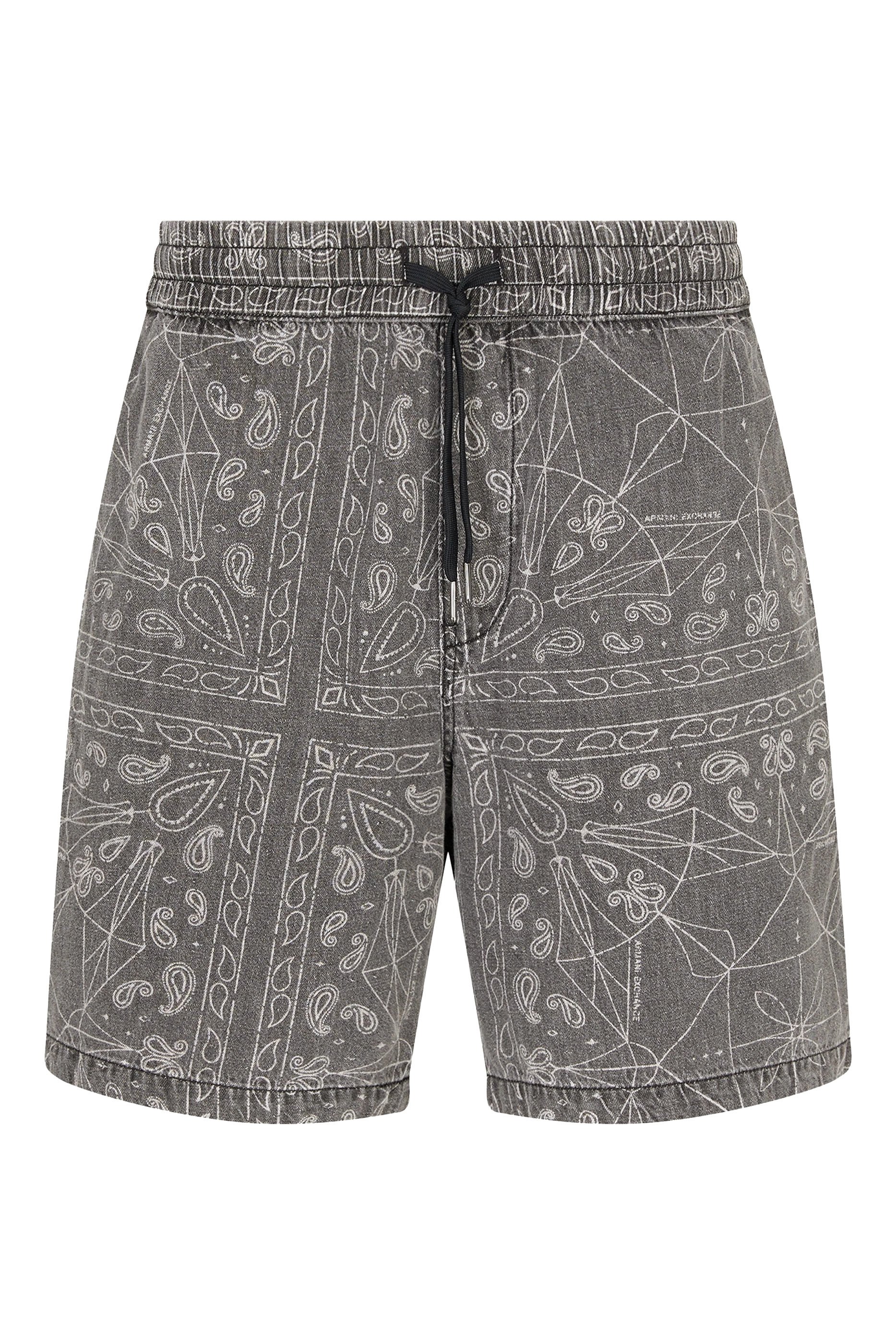 Kaleidoscope Print Bermuda Shorts