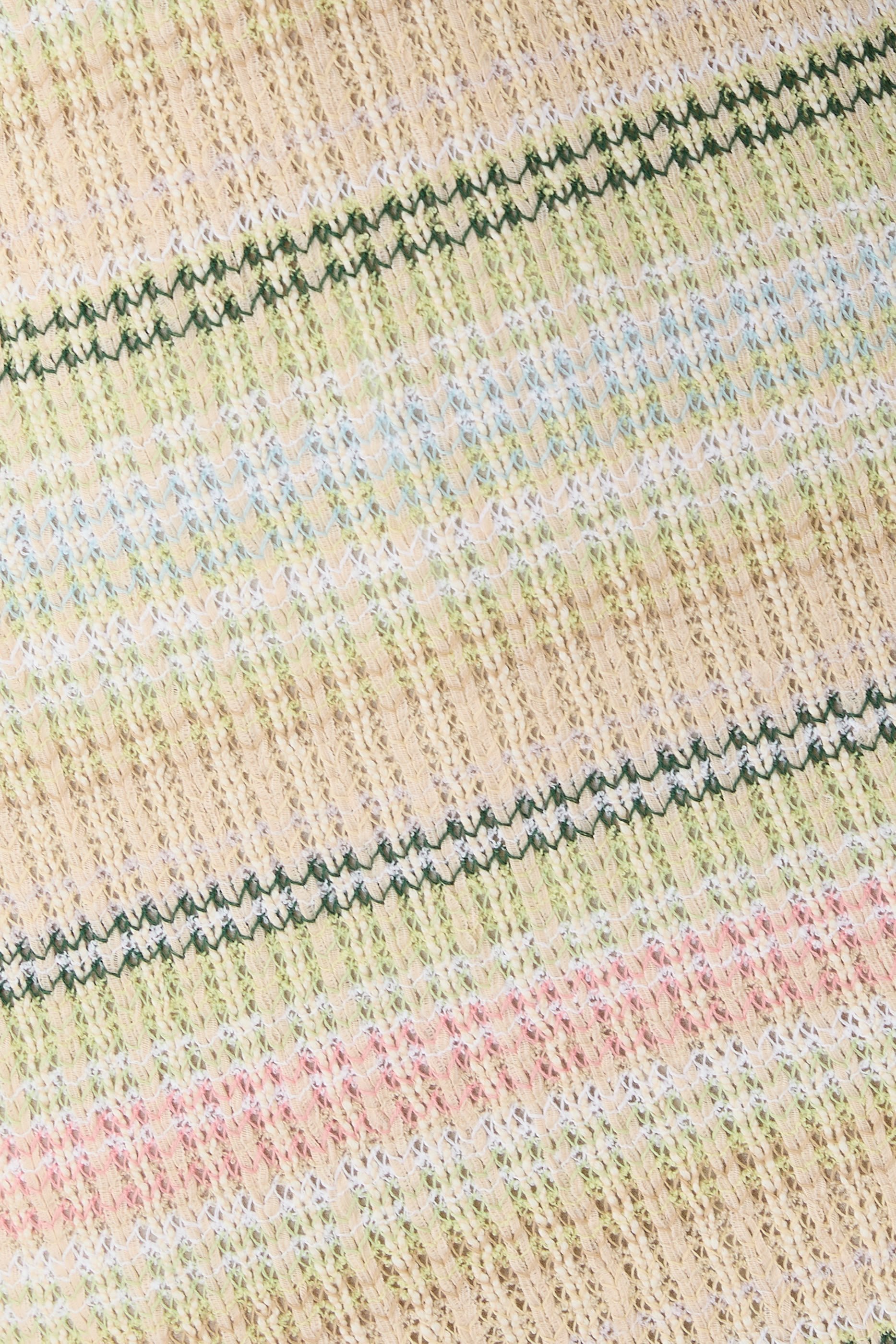  Sleeveless Dress in Cotton Blend with Caperdoni Motif