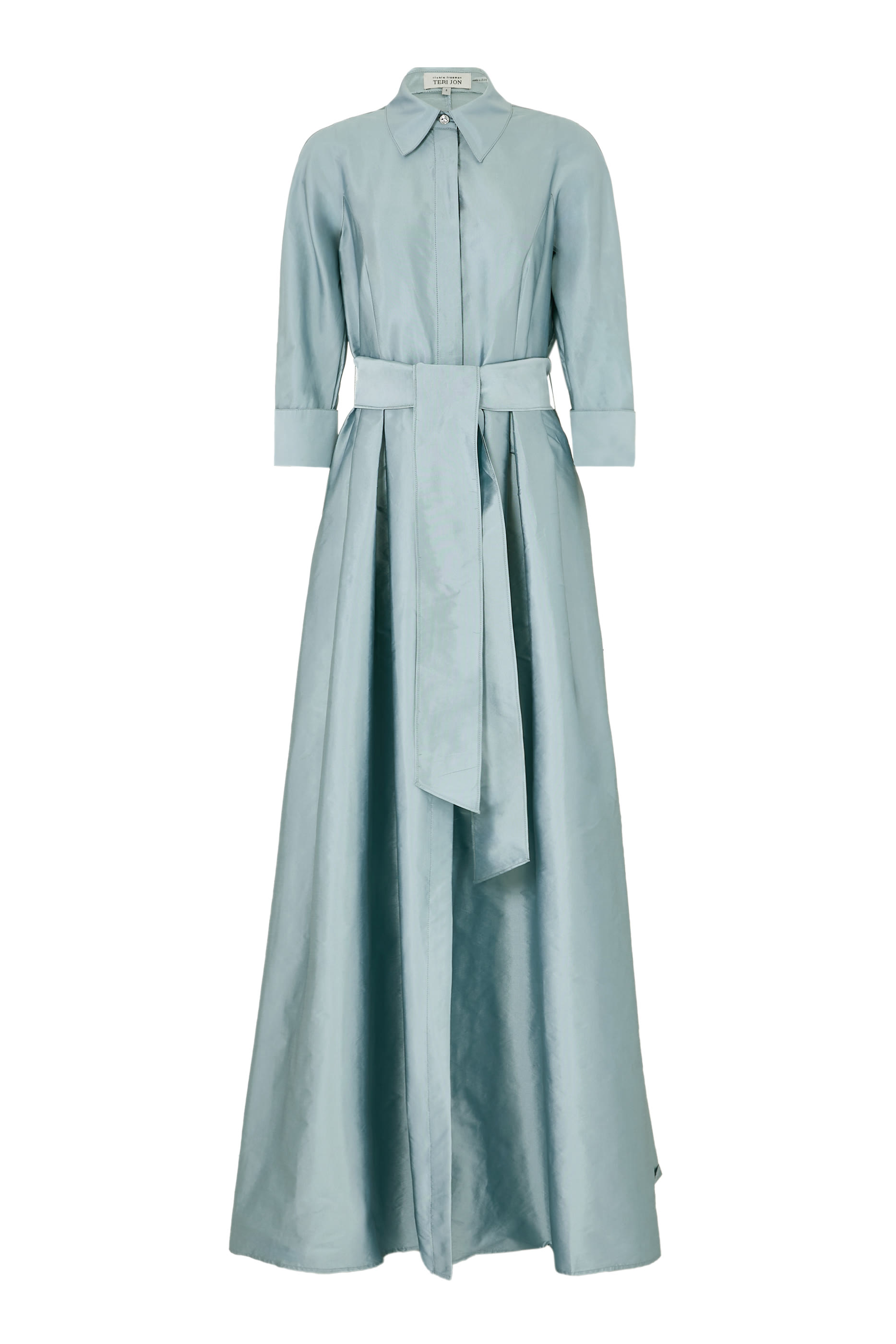 Taffeta Shirt Waist Gown