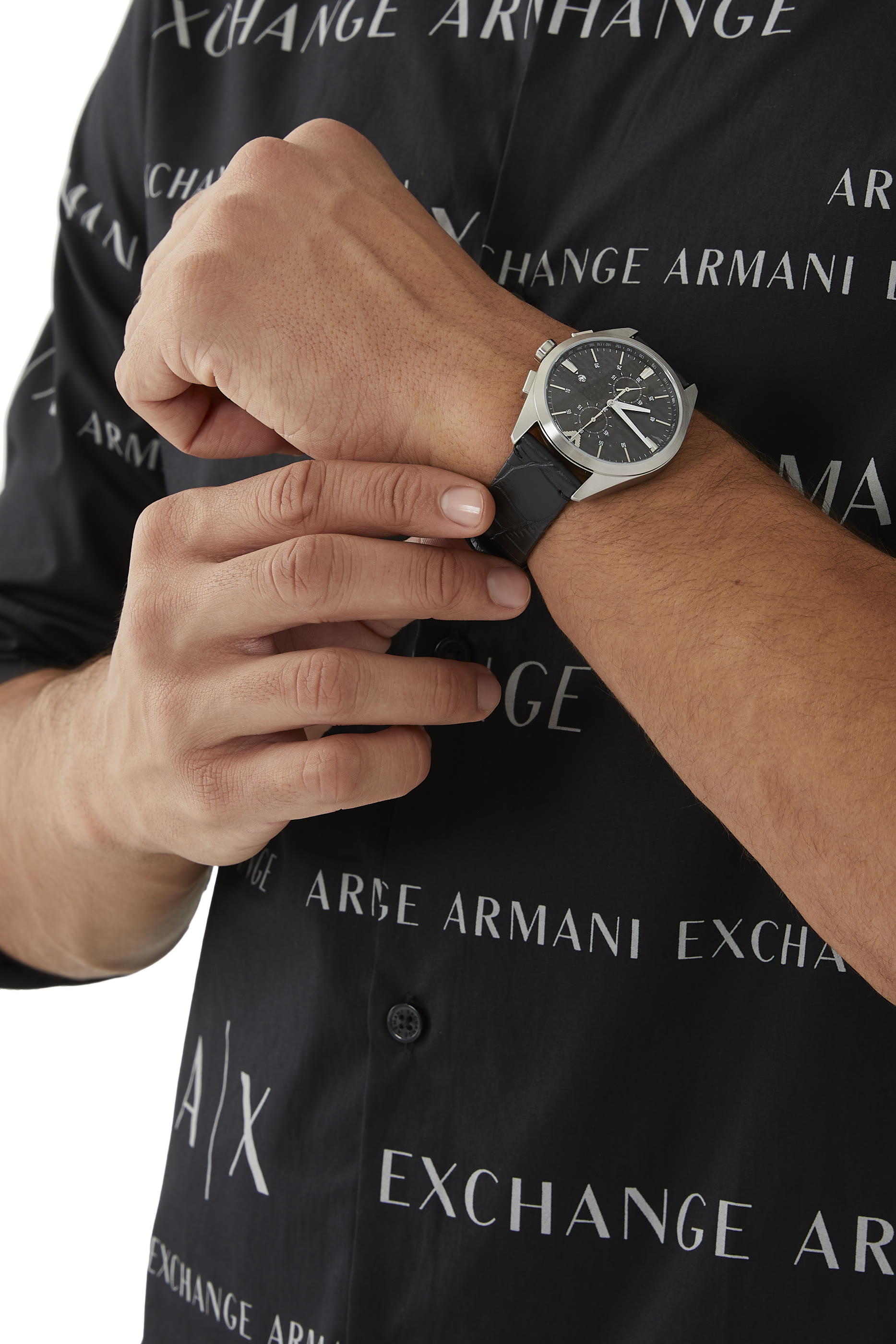 Claudio 43mm Chronograph Watch