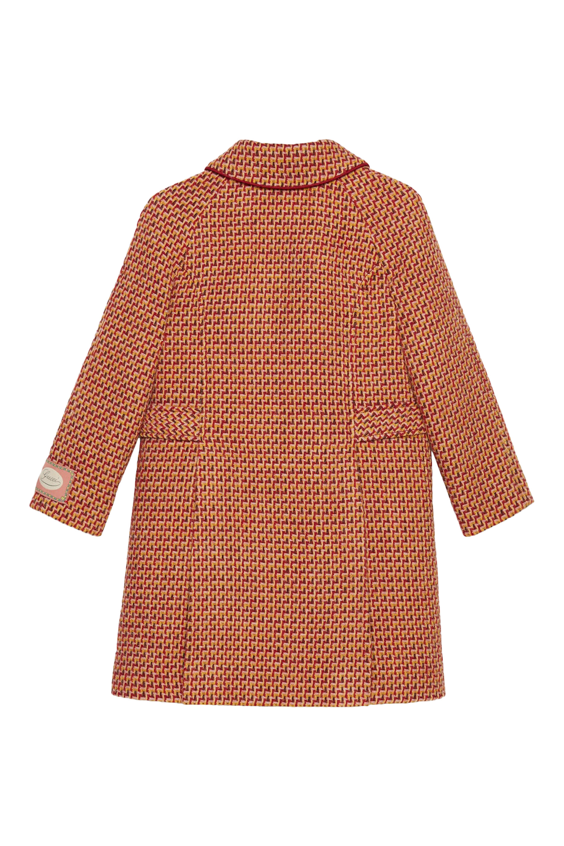 Kids Wool Tweed Coat