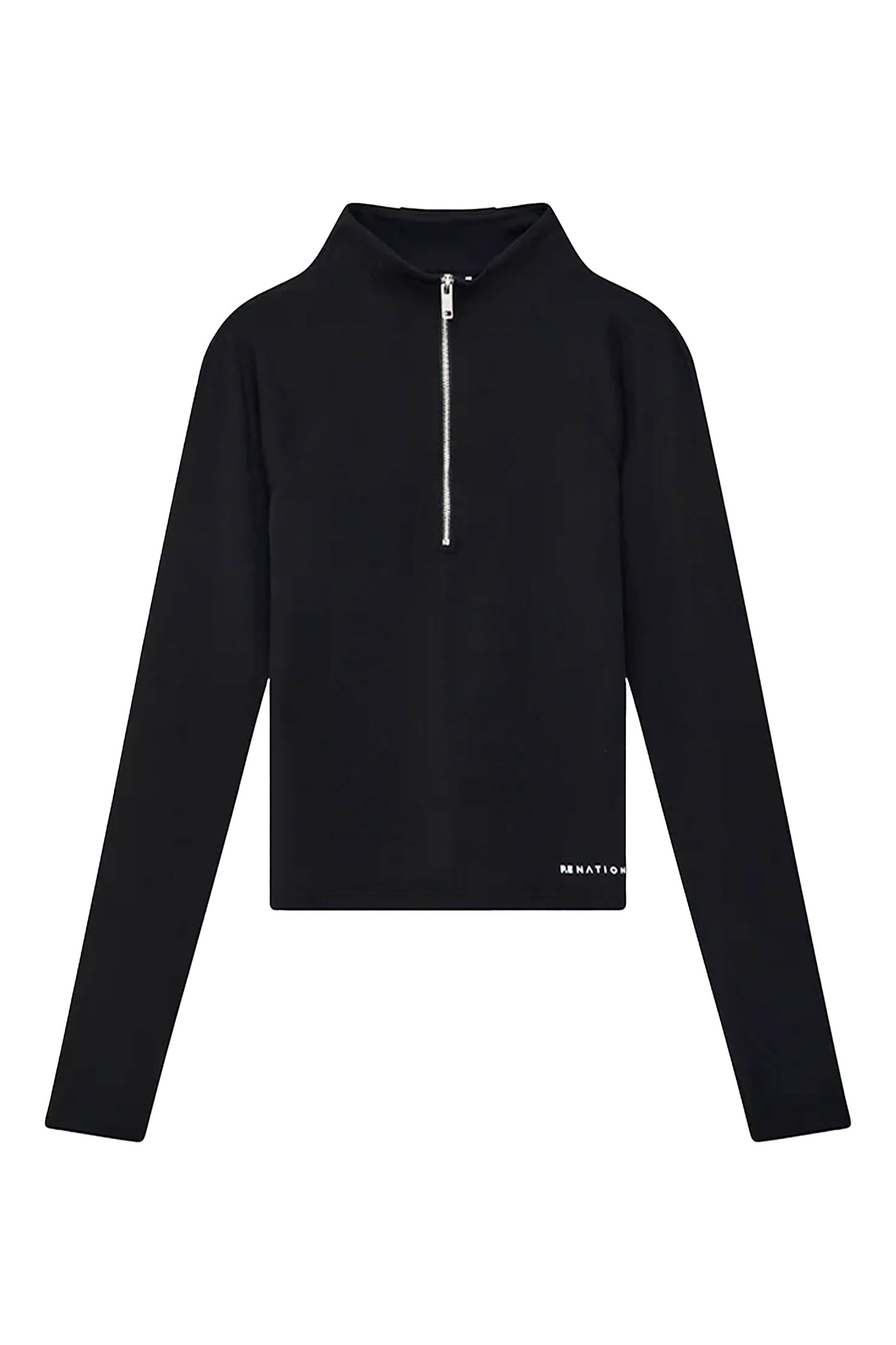 Routine Quarter Zip Long Sleeve Top