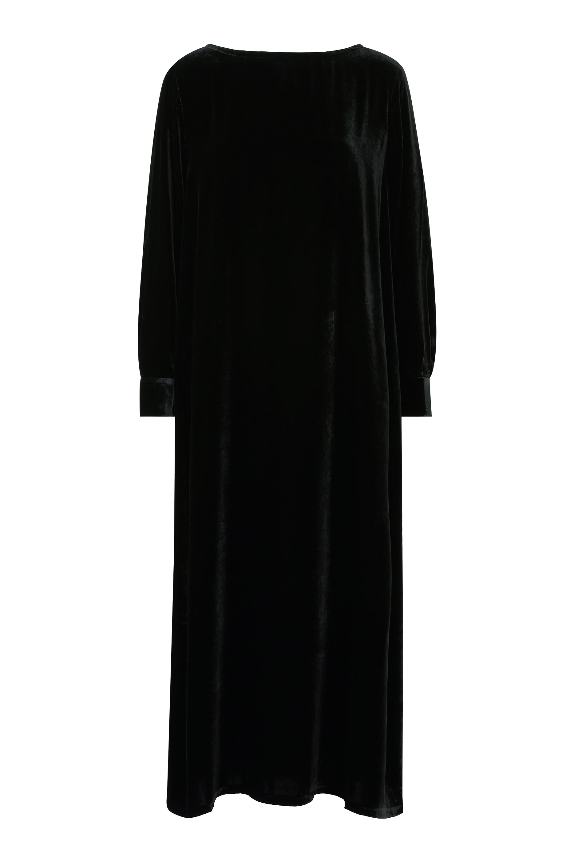 Traceable Organic Cotton Stretch Ballet Neck Dress