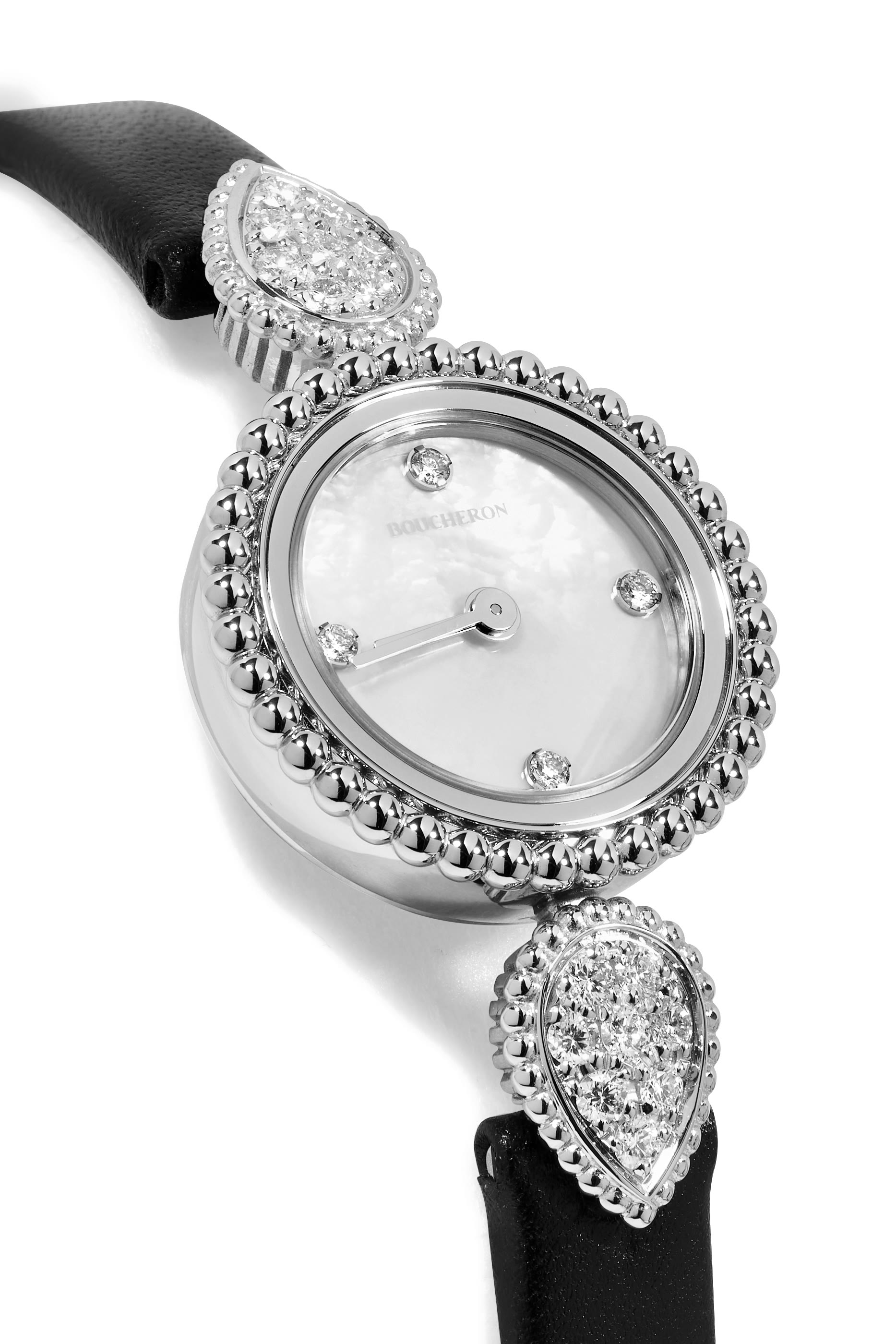 Serpent Bohème Diamond Watch in Steel