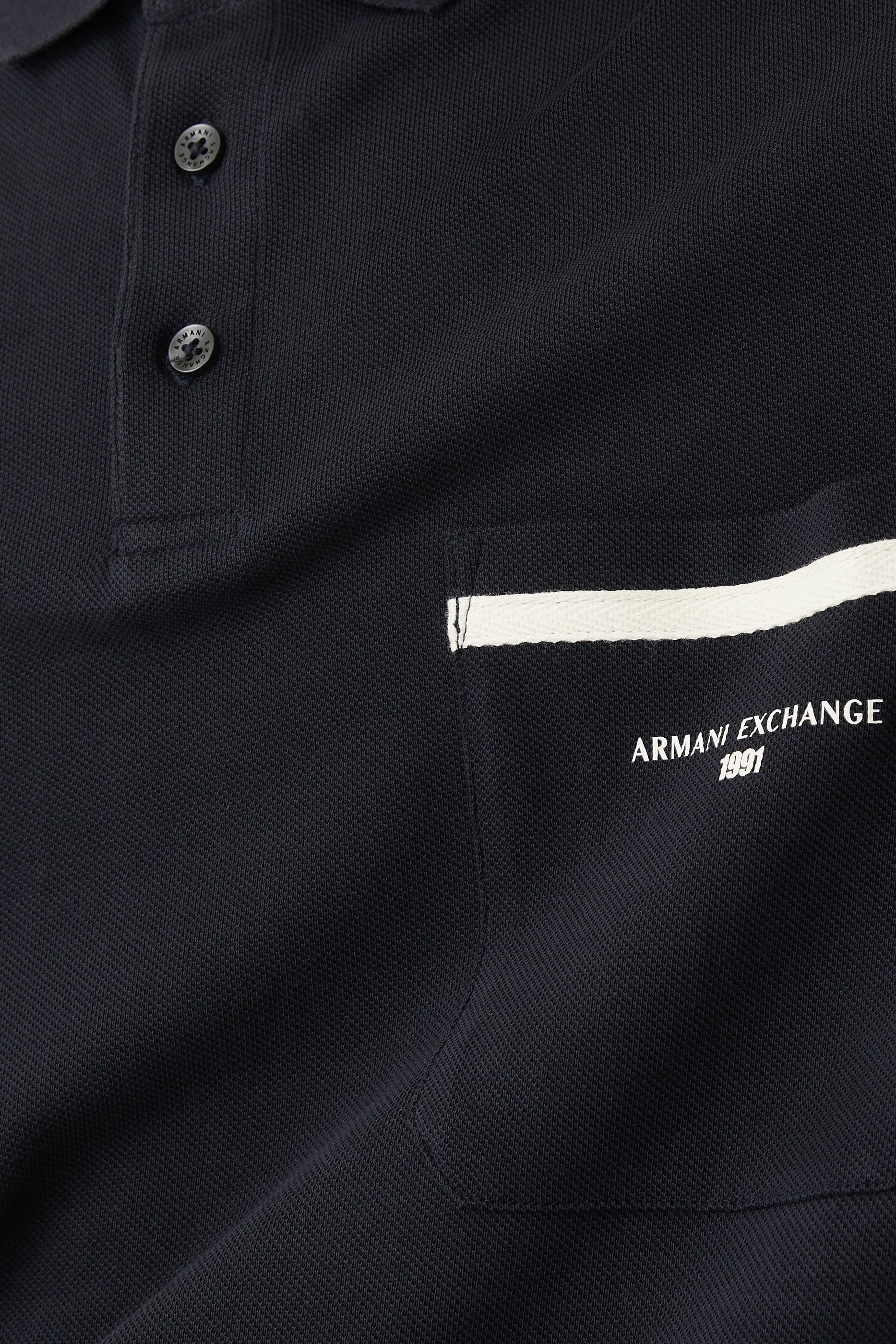 Marina Logo Side Pocket Polo Shirt