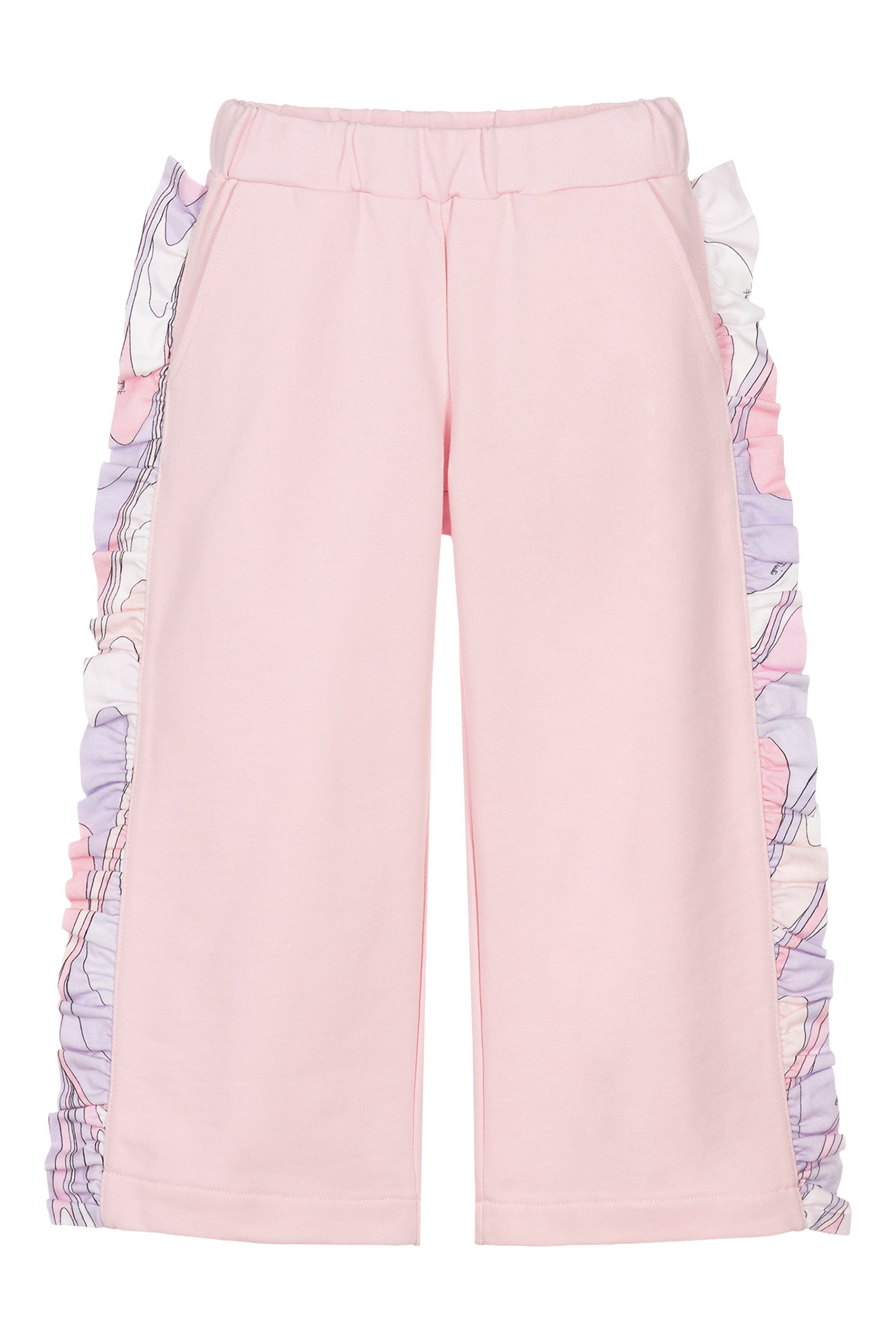 Kids Ruffle Wide-Leg Sweatpants