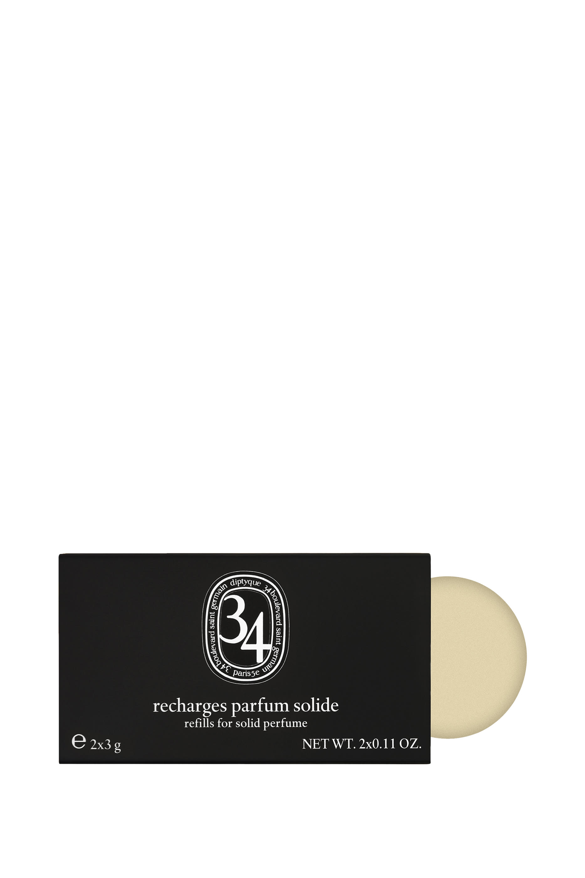 34 Boulevard Saint-Germain Refill for Solid Perfume, Set of 2